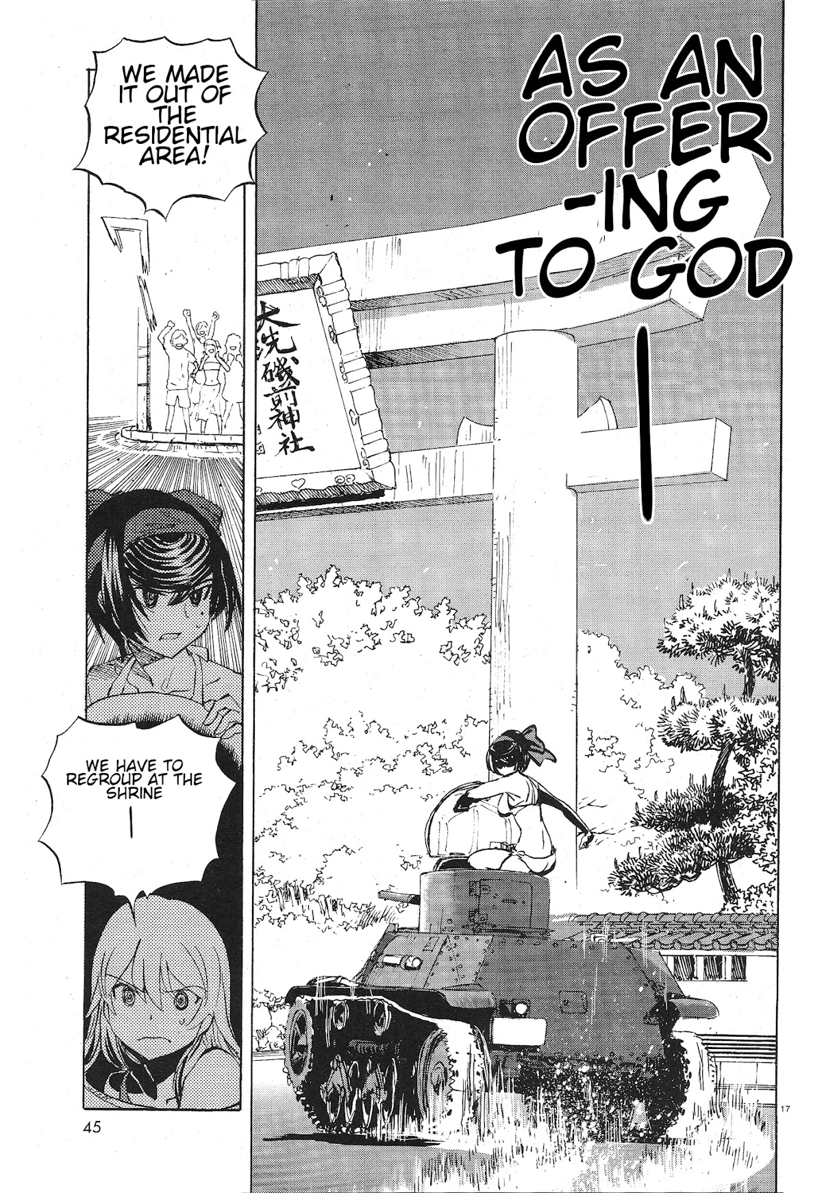 Girls & Panzer - Ribbon no Musha Chapter 10 page 16 - Chapter 10: Offering the Decisive Battle