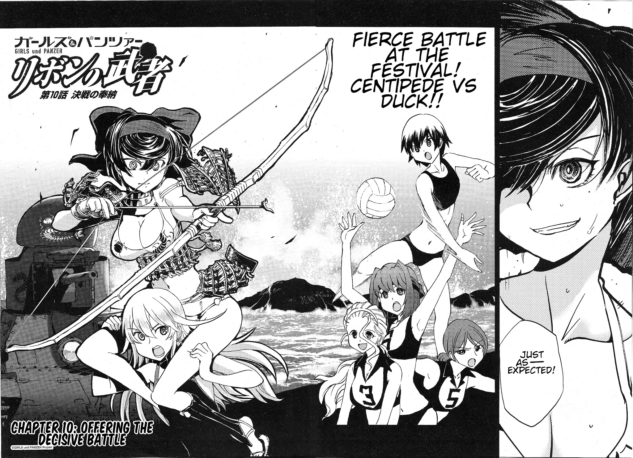 Girls & Panzer - Ribbon no Musha Chapter 10 page 2 - Chapter 10: Offering the Decisive Battle