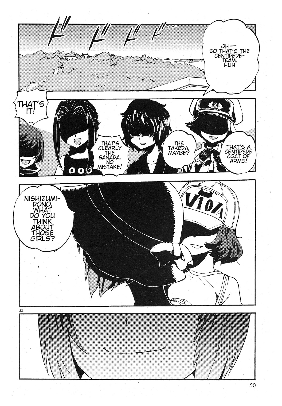 Girls & Panzer - Ribbon no Musha Chapter 10 page 21 - Chapter 10: Offering the Decisive Battle