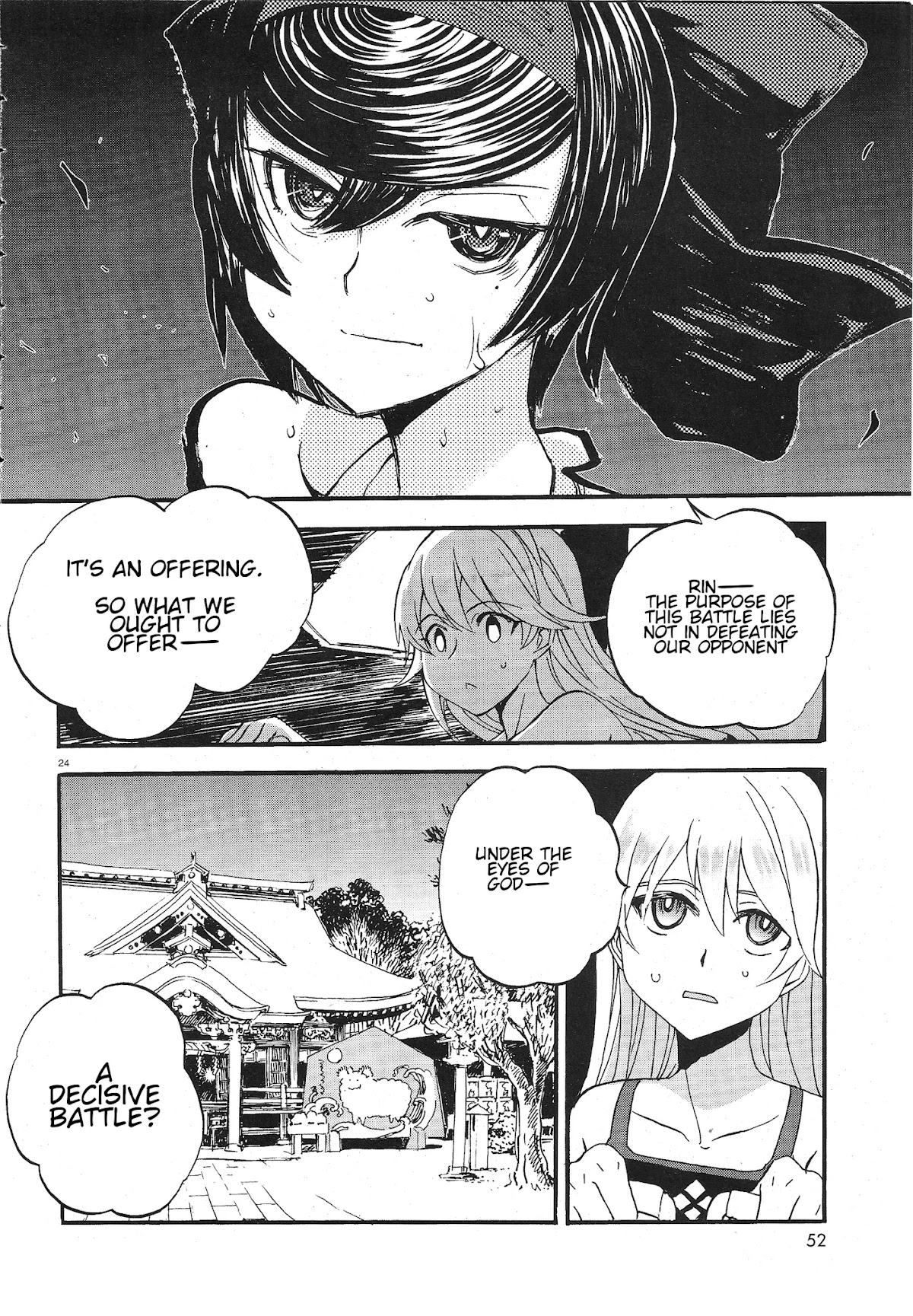 Girls & Panzer - Ribbon no Musha Chapter 10 page 23 - Chapter 10: Offering the Decisive Battle