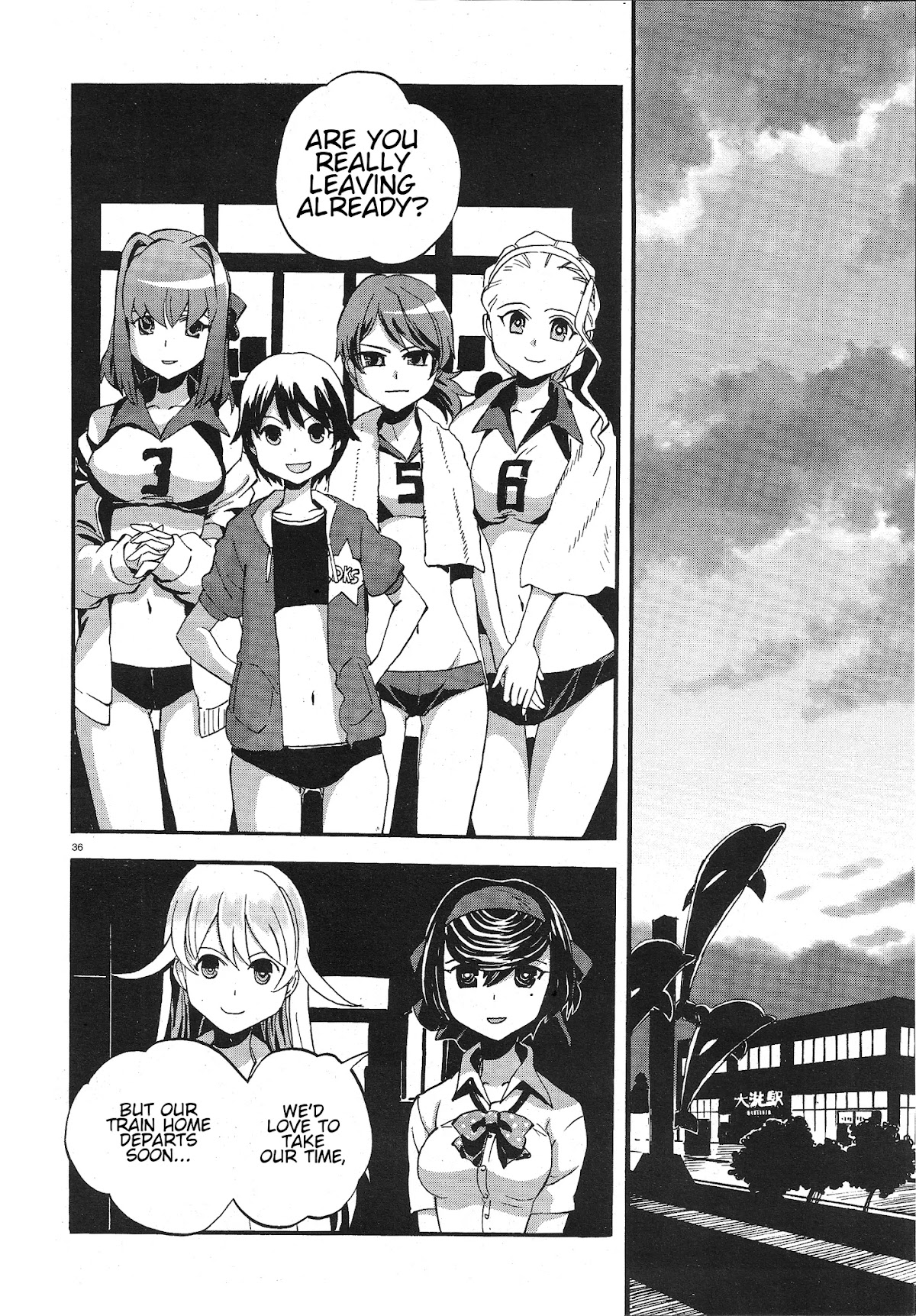 Girls & Panzer - Ribbon no Musha Chapter 10 page 33 - Chapter 10: Offering the Decisive Battle