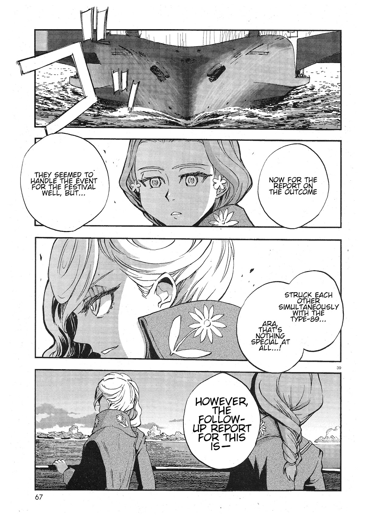 Girls & Panzer - Ribbon no Musha Chapter 10 page 36 - Chapter 10: Offering the Decisive Battle