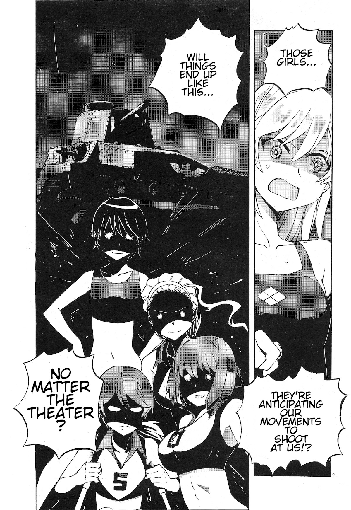 Girls & Panzer - Ribbon no Musha Chapter 10 page 8 - Chapter 10: Offering the Decisive Battle
