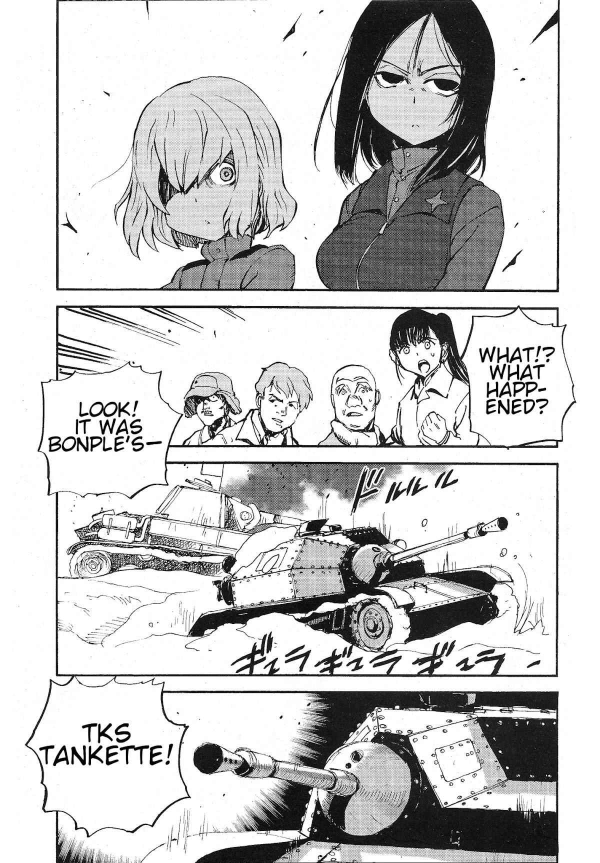 Girls & Panzer - Ribbon no Musha Chapter 11 page 36 - Chapter 11: Yaika's Battle, Part 1