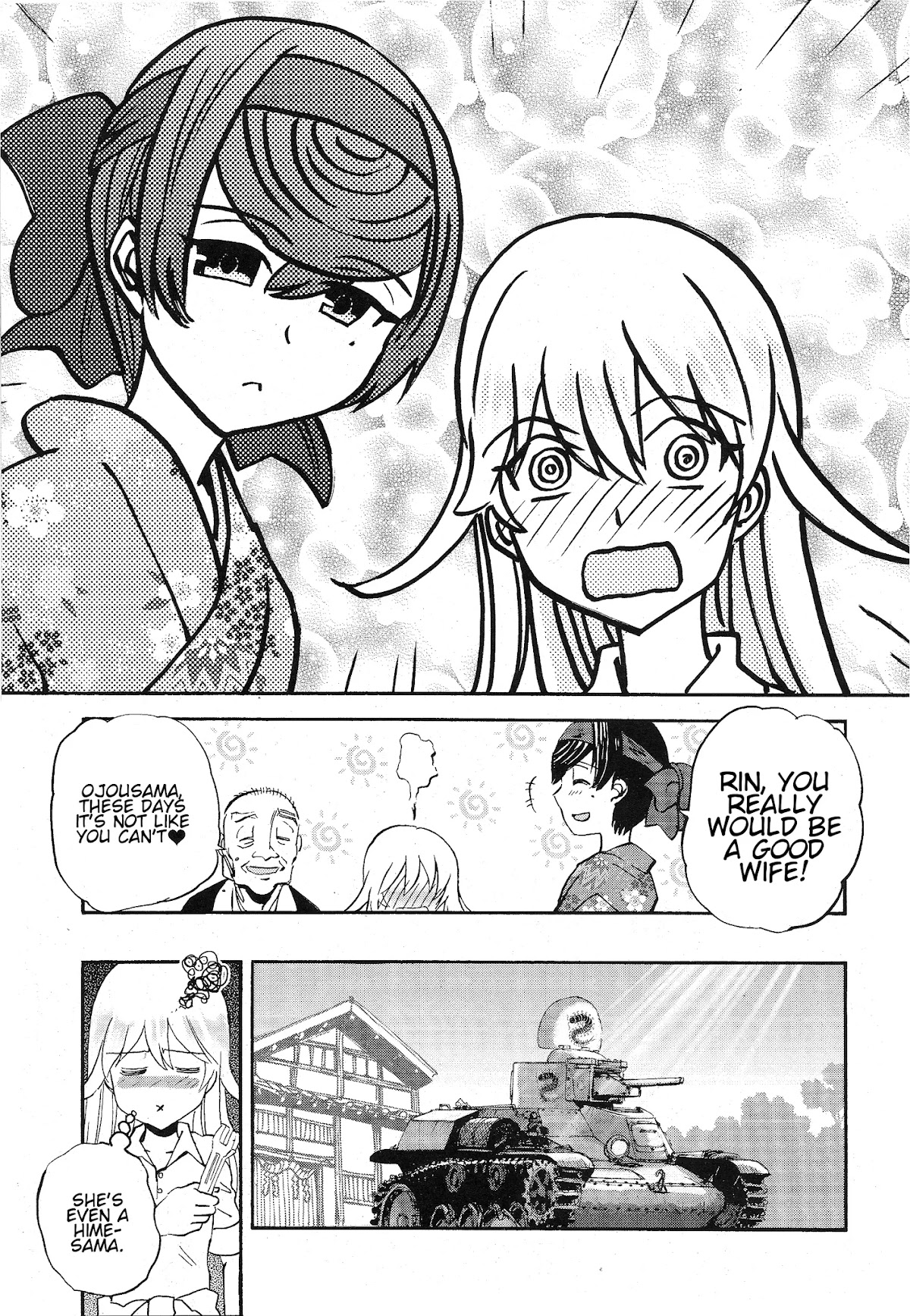 Girls & Panzer - Ribbon no Musha Chapter 11 page 9 - Chapter 11: Yaika's Battle, Part 1