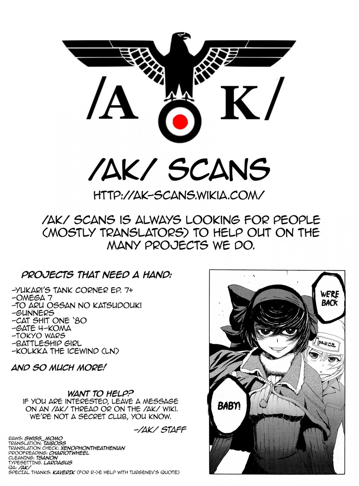 Girls & Panzer - Ribbon no Musha Chapter 12 page 1 - Chapter 12: Jajka's Battle - Part 2