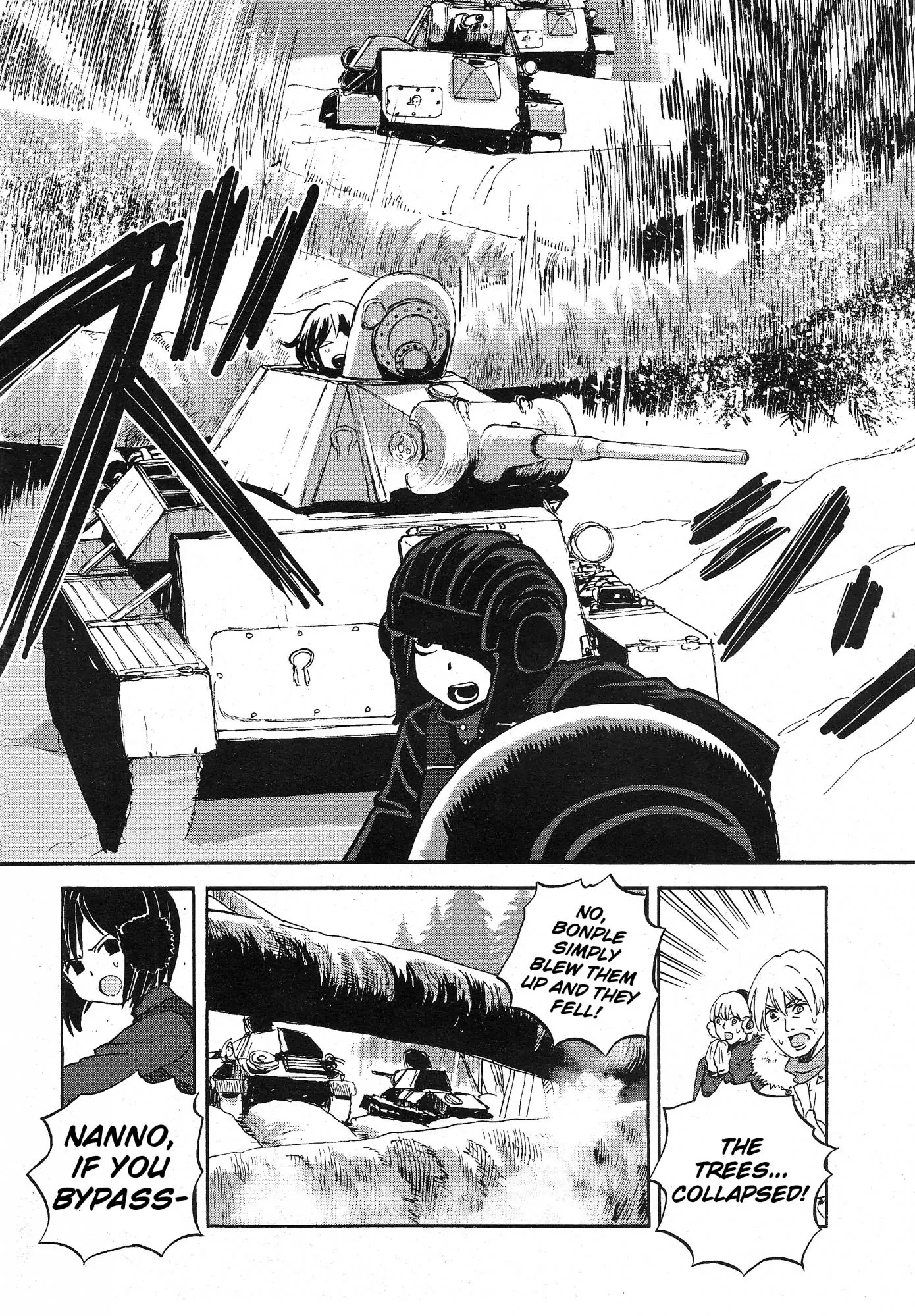 Girls & Panzer - Ribbon no Musha Chapter 12 page 13 - Chapter 12: Jajka's Battle - Part 2