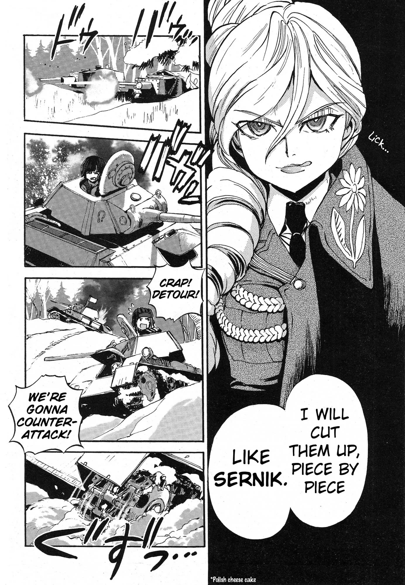 Girls & Panzer - Ribbon no Musha Chapter 12 page 15 - Chapter 12: Jajka's Battle - Part 2