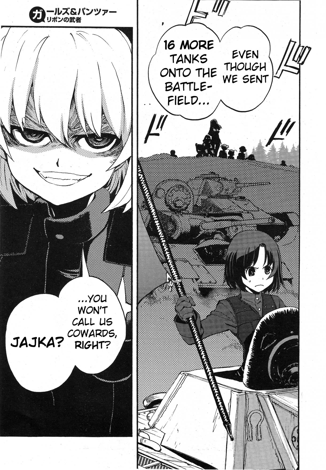 Girls & Panzer - Ribbon no Musha Chapter 12 page 20 - Chapter 12: Jajka's Battle - Part 2