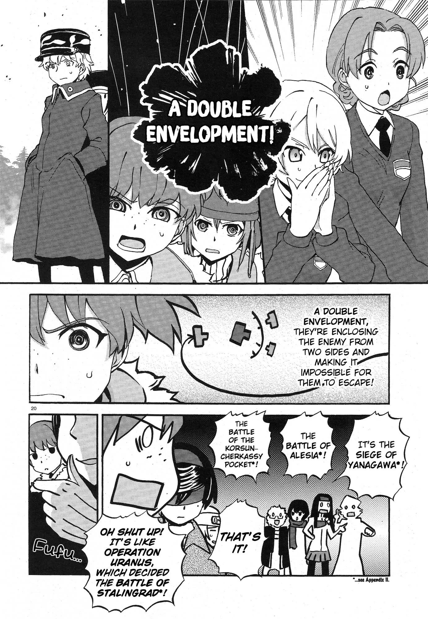 Girls & Panzer - Ribbon no Musha Chapter 12 page 21 - Chapter 12: Jajka's Battle - Part 2