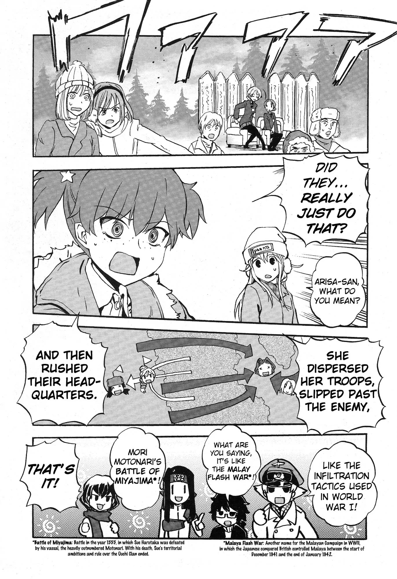 Girls & Panzer - Ribbon no Musha Chapter 12 page 35 - Chapter 12: Jajka's Battle - Part 2