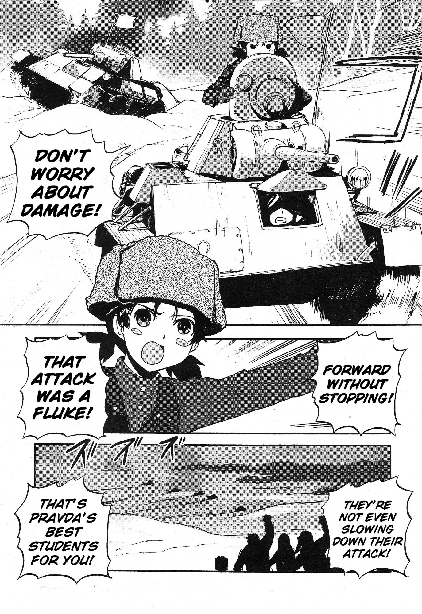 Girls & Panzer - Ribbon no Musha Chapter 12 page 4 - Chapter 12: Jajka's Battle - Part 2
