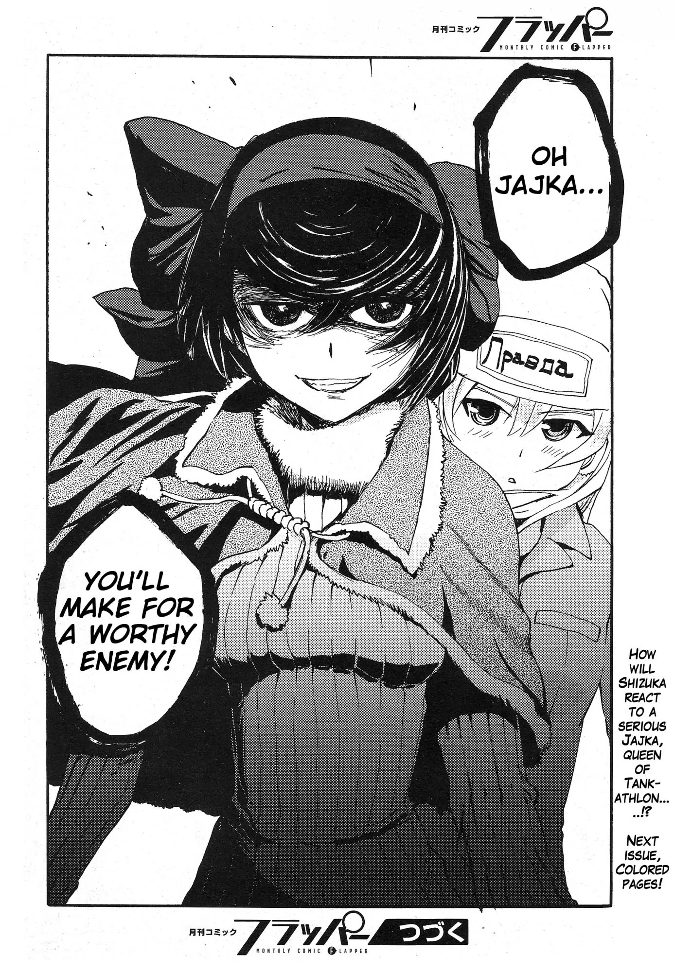 Girls & Panzer - Ribbon no Musha Chapter 12 page 40 - Chapter 12: Jajka's Battle - Part 2