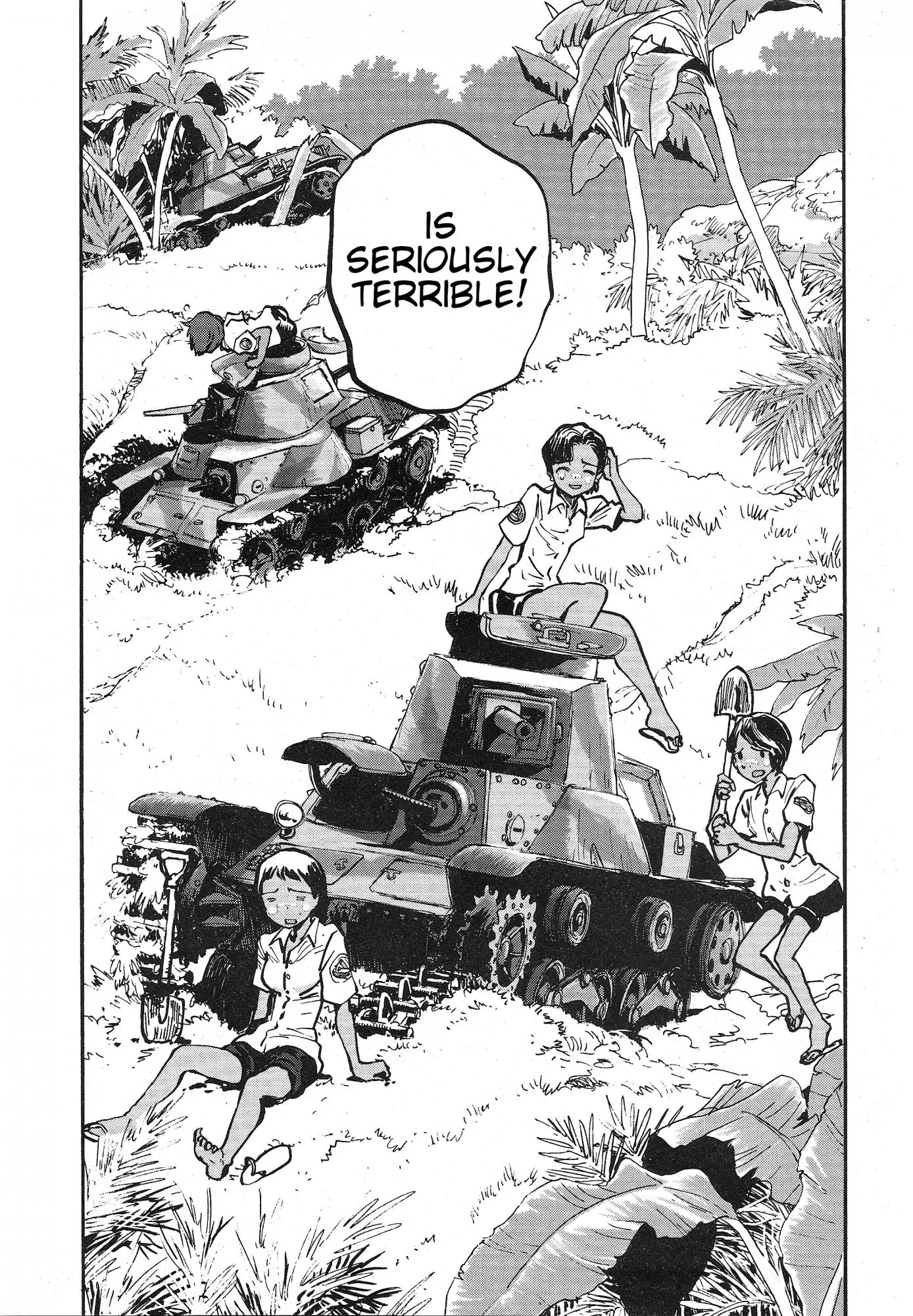 Girls & Panzer - Ribbon no Musha Chapter 13 page 11 - Chapter 13: Tategoto Highschool's Aung-san - Part 1