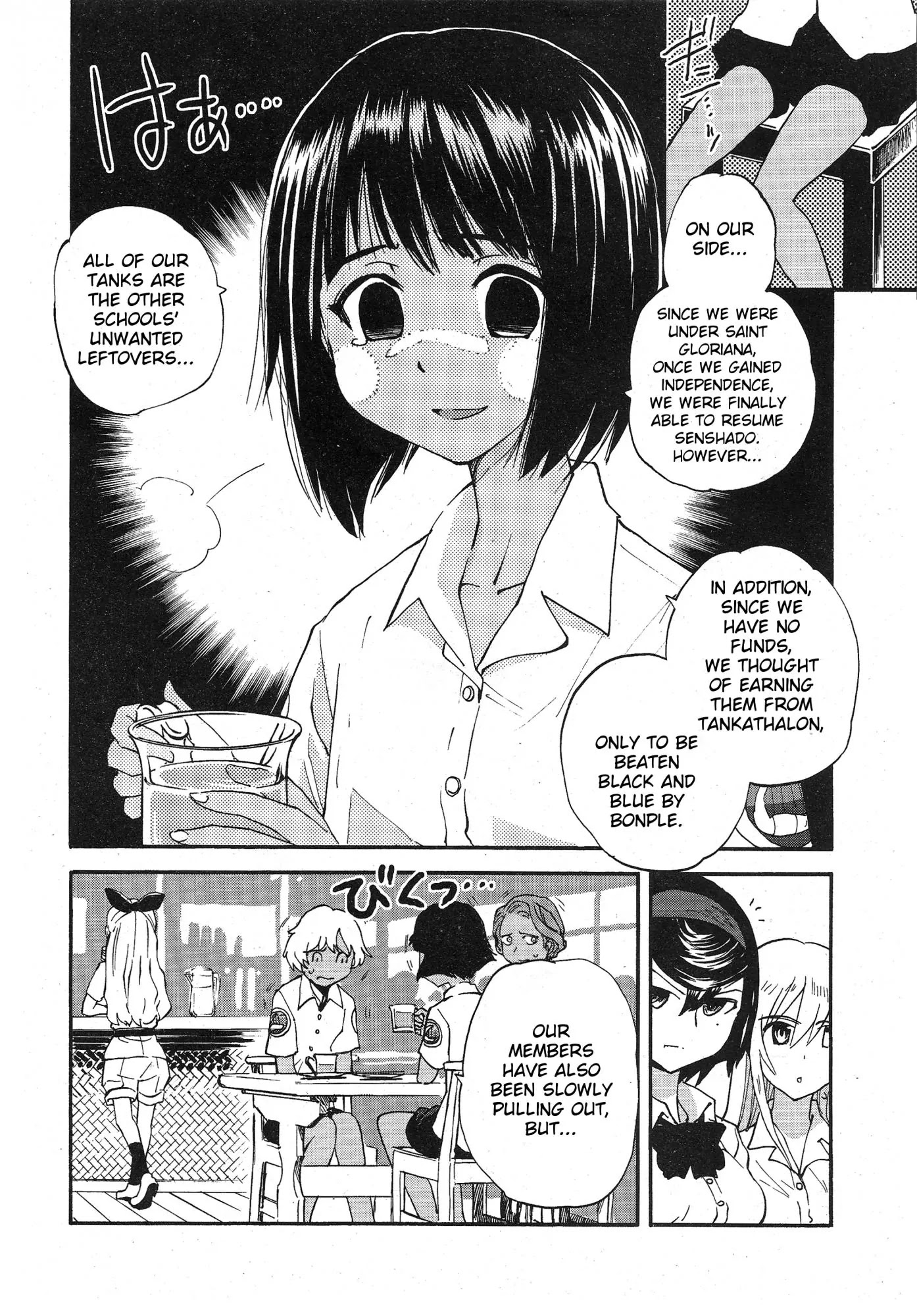 Girls & Panzer - Ribbon no Musha Chapter 13 page 14 - Chapter 13: Tategoto Highschool's Aung-san - Part 1