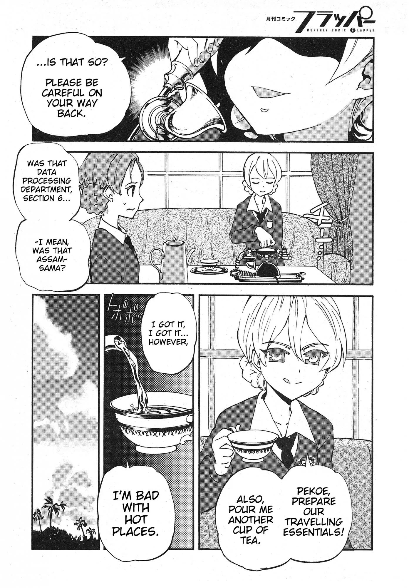 Girls & Panzer - Ribbon no Musha Chapter 13 page 18 - Chapter 13: Tategoto Highschool's Aung-san - Part 1