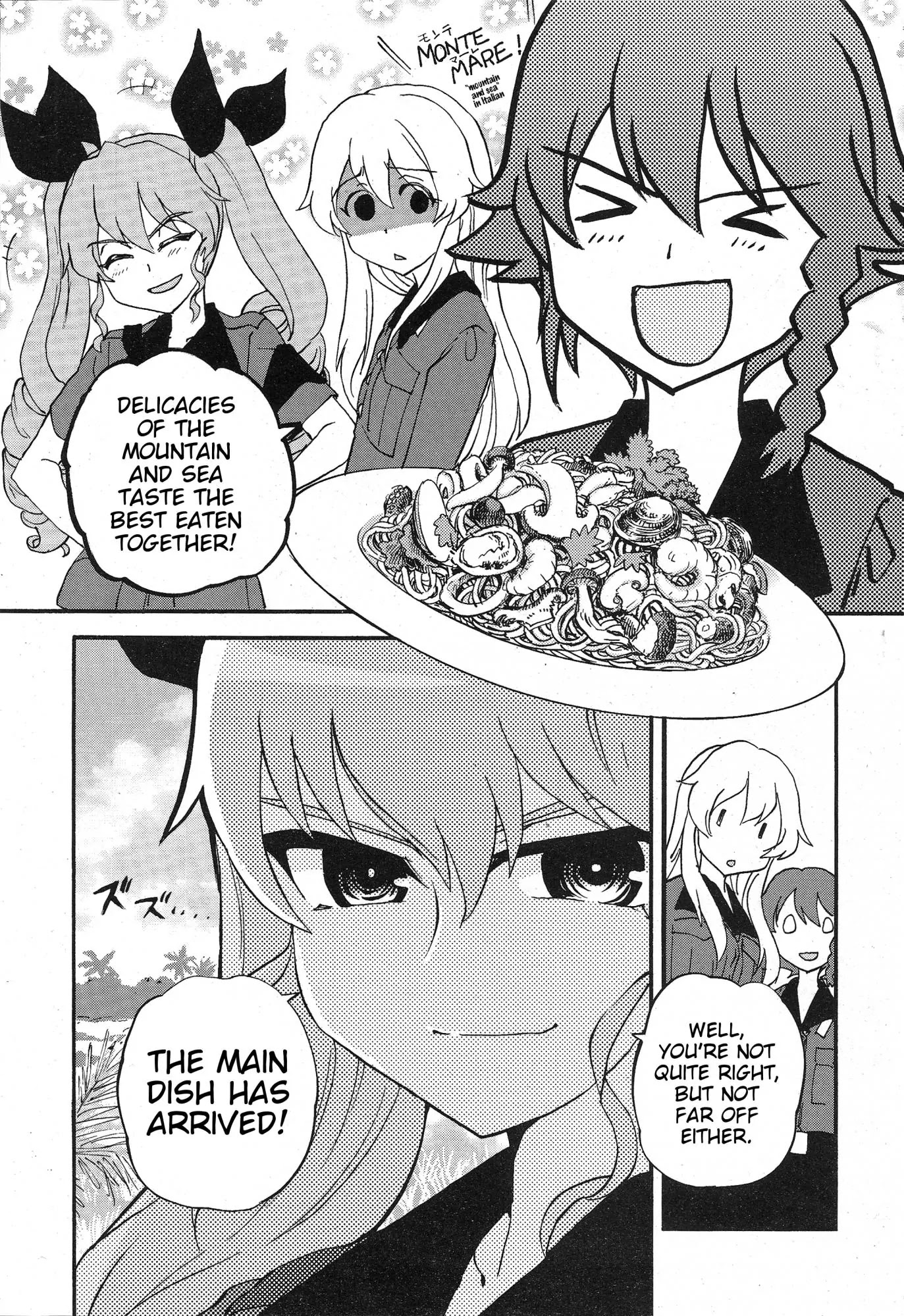 Girls & Panzer - Ribbon no Musha Chapter 13 page 22 - Chapter 13: Tategoto Highschool's Aung-san - Part 1