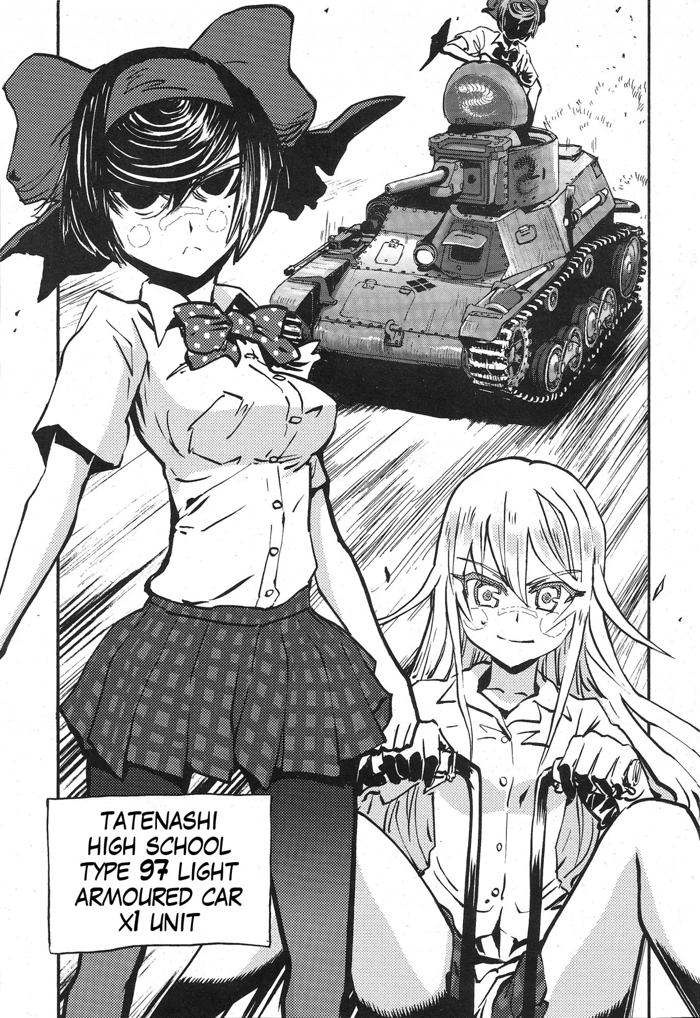 Girls & Panzer - Ribbon no Musha Chapter 13 page 24 - Chapter 13: Tategoto Highschool's Aung-san - Part 1