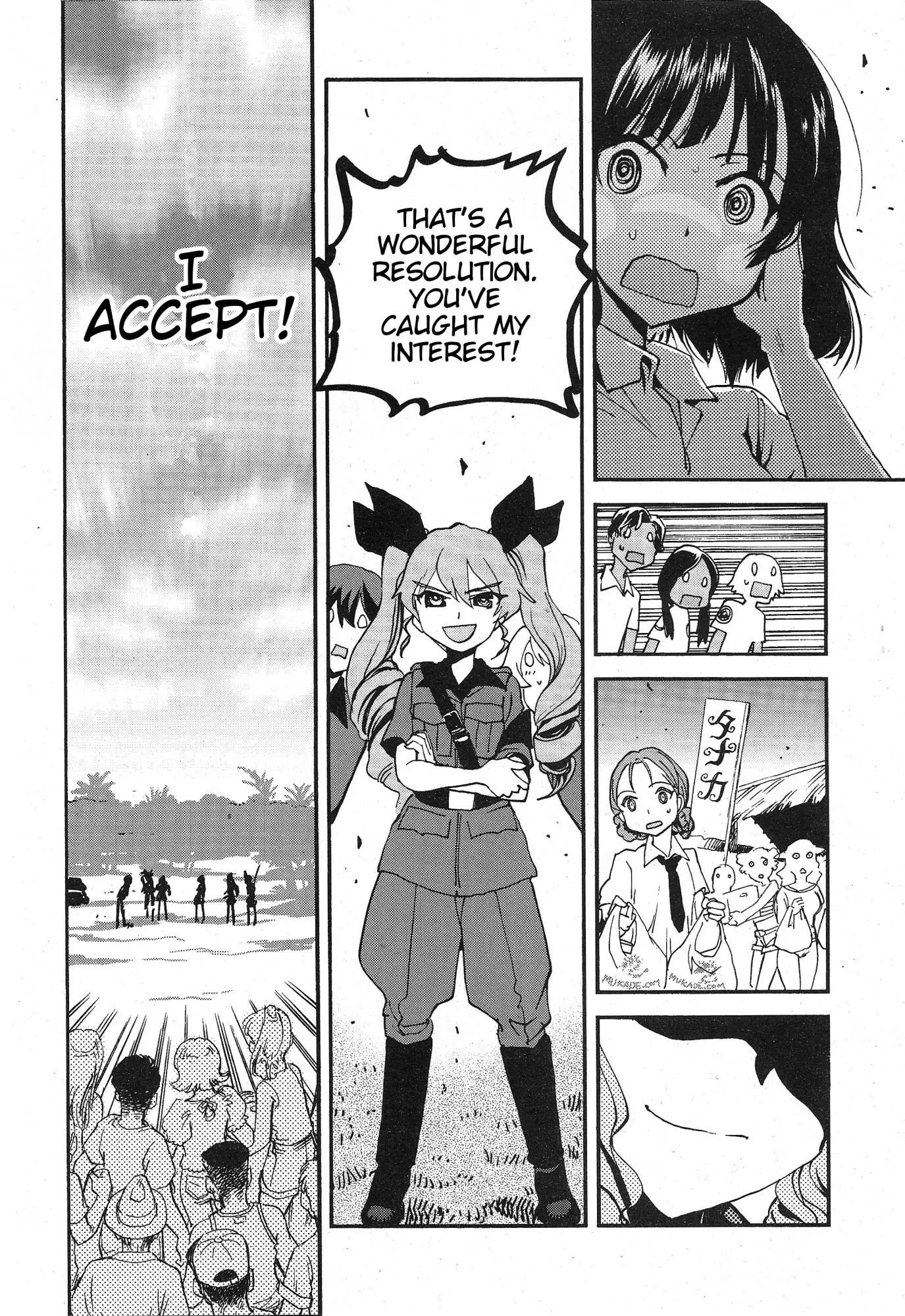 Girls & Panzer - Ribbon no Musha Chapter 13 page 29 - Chapter 13: Tategoto Highschool's Aung-san - Part 1