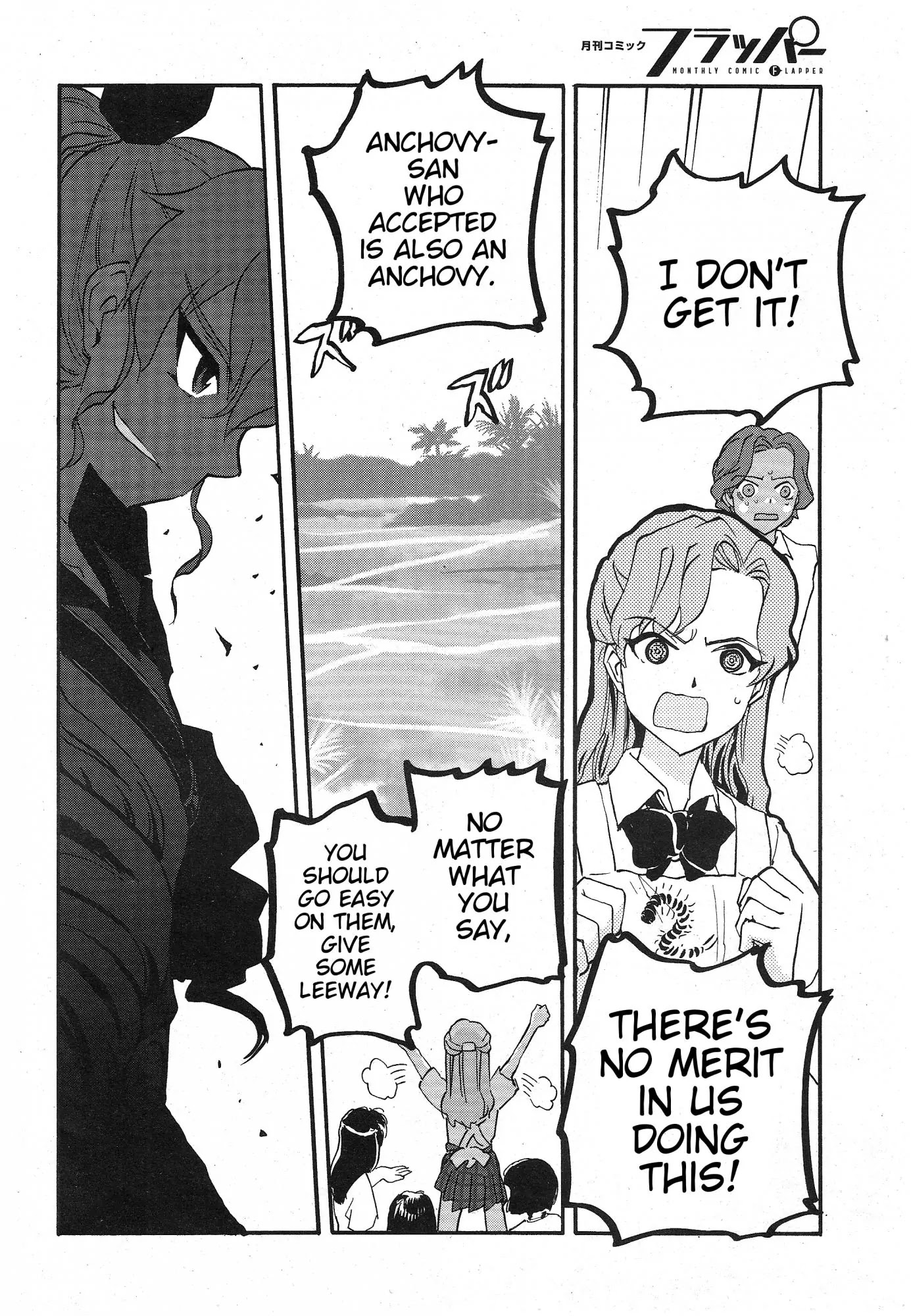 Girls & Panzer - Ribbon no Musha Chapter 13 page 34 - Chapter 13: Tategoto Highschool's Aung-san - Part 1