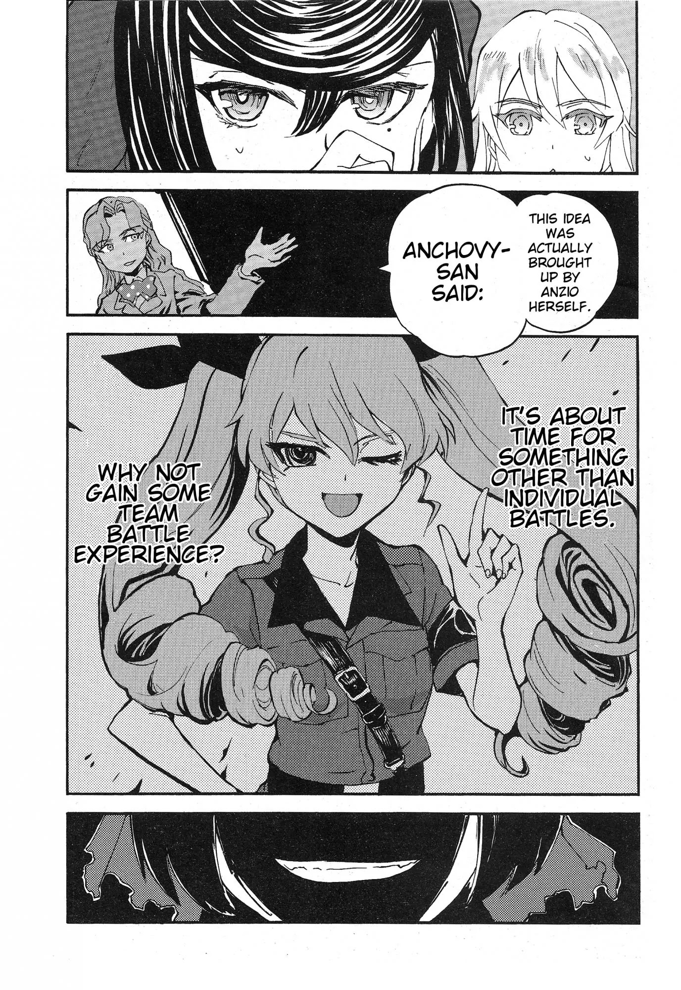 Girls & Panzer - Ribbon no Musha Chapter 13 page 8 - Chapter 13: Tategoto Highschool's Aung-san - Part 1