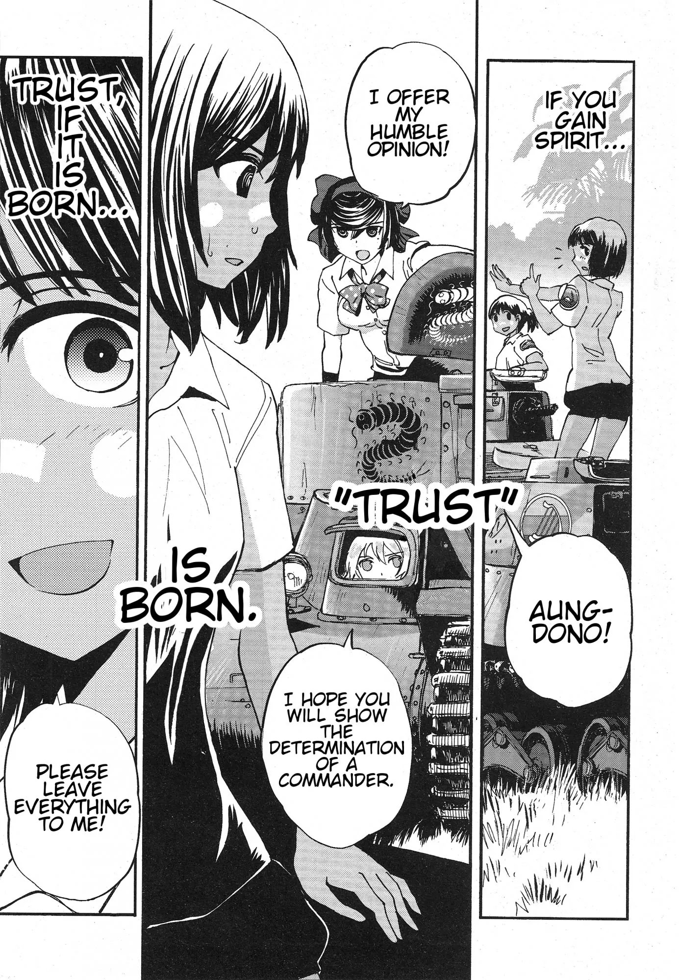 Girls & Panzer - Ribbon no Musha Chapter 14 page 11 - Chapter 14: Tategoto Highschool's Aung-san - Part 2