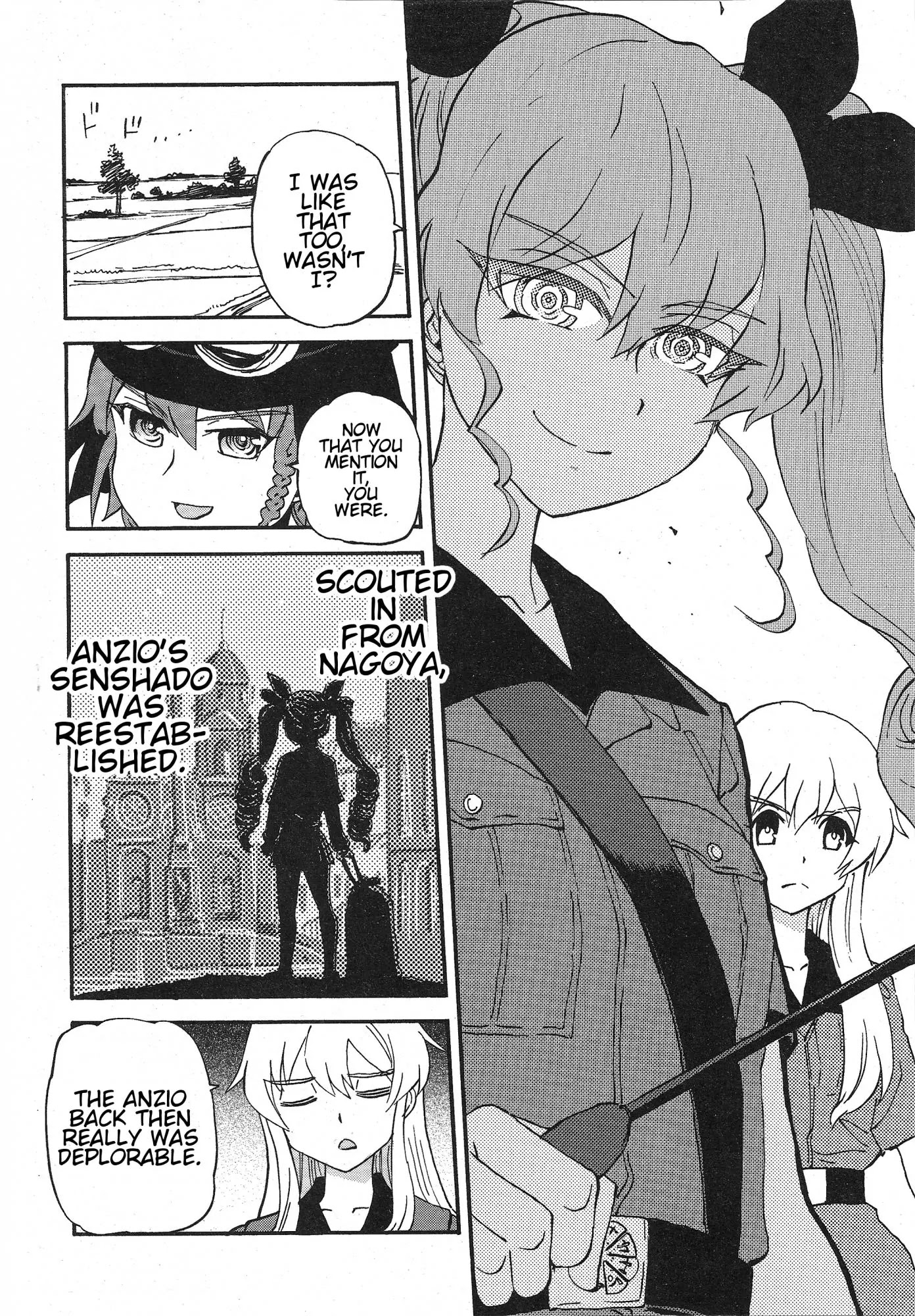Girls & Panzer - Ribbon no Musha Chapter 14 page 14 - Chapter 14: Tategoto Highschool's Aung-san - Part 2