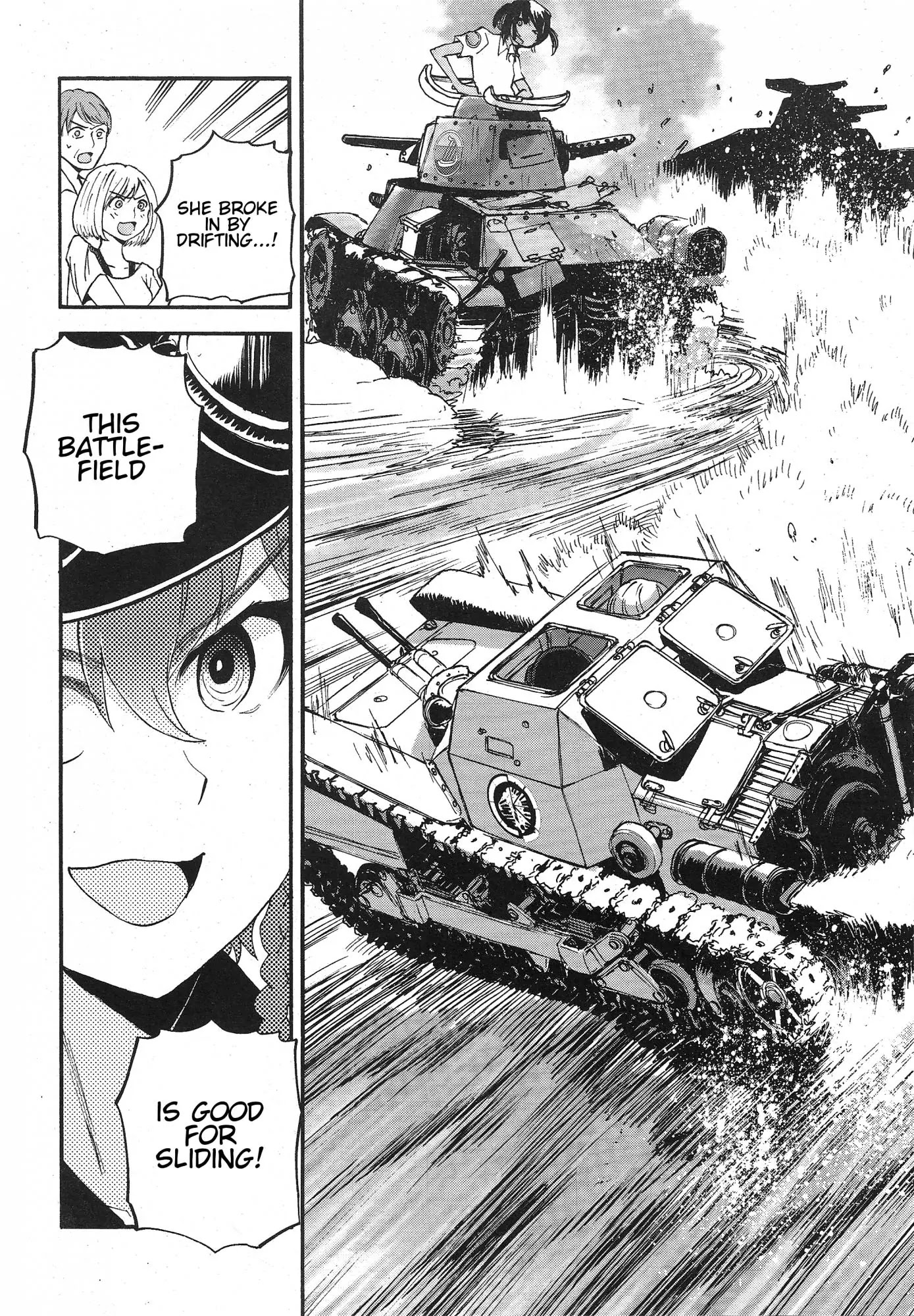 Girls & Panzer - Ribbon no Musha Chapter 14 page 18 - Chapter 14: Tategoto Highschool's Aung-san - Part 2