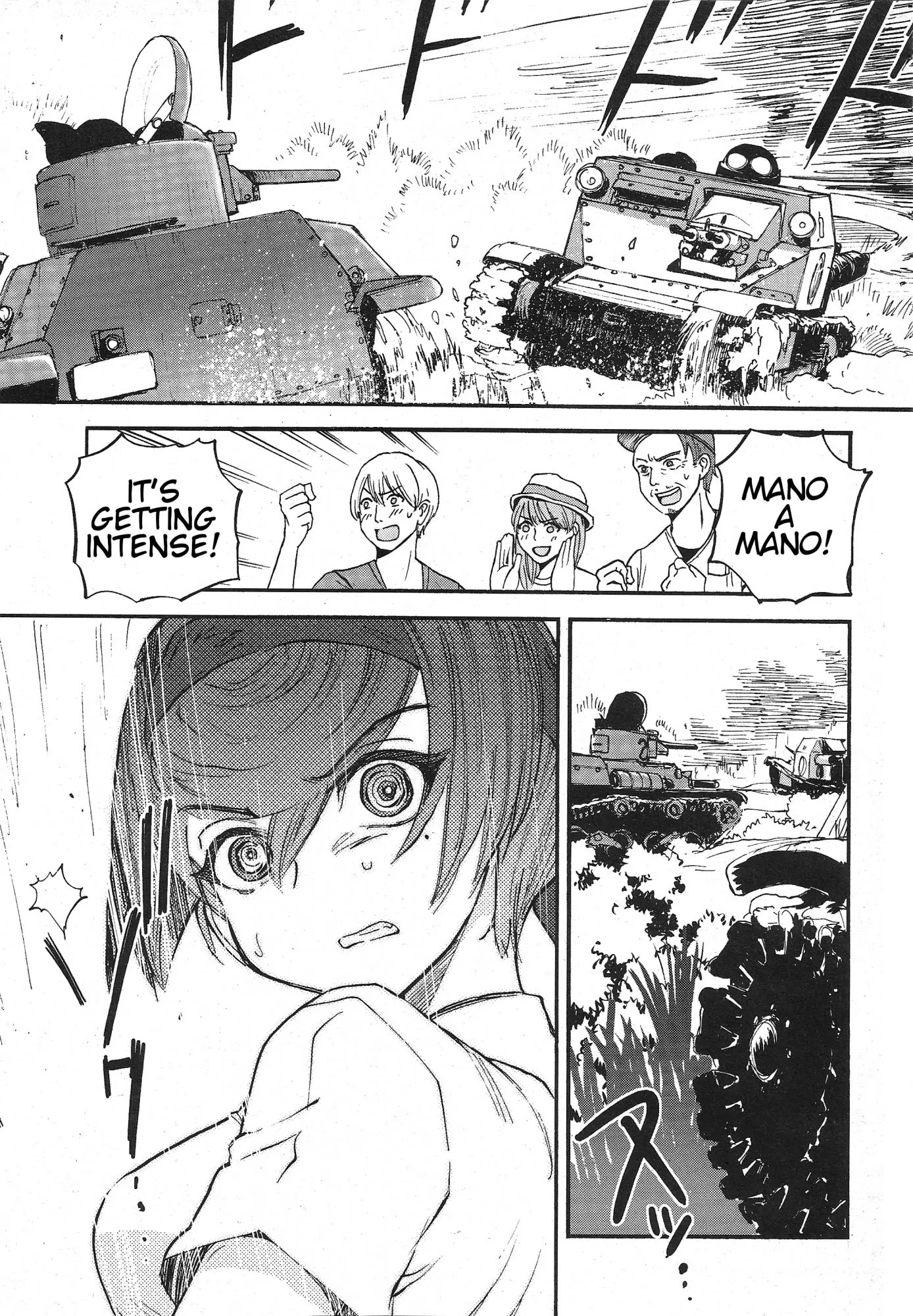 Girls & Panzer - Ribbon no Musha Chapter 14 page 21 - Chapter 14: Tategoto Highschool's Aung-san - Part 2