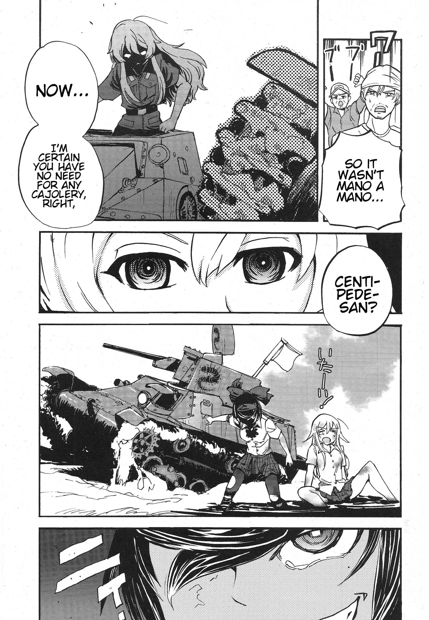 Girls & Panzer - Ribbon no Musha Chapter 14 page 23 - Chapter 14: Tategoto Highschool's Aung-san - Part 2