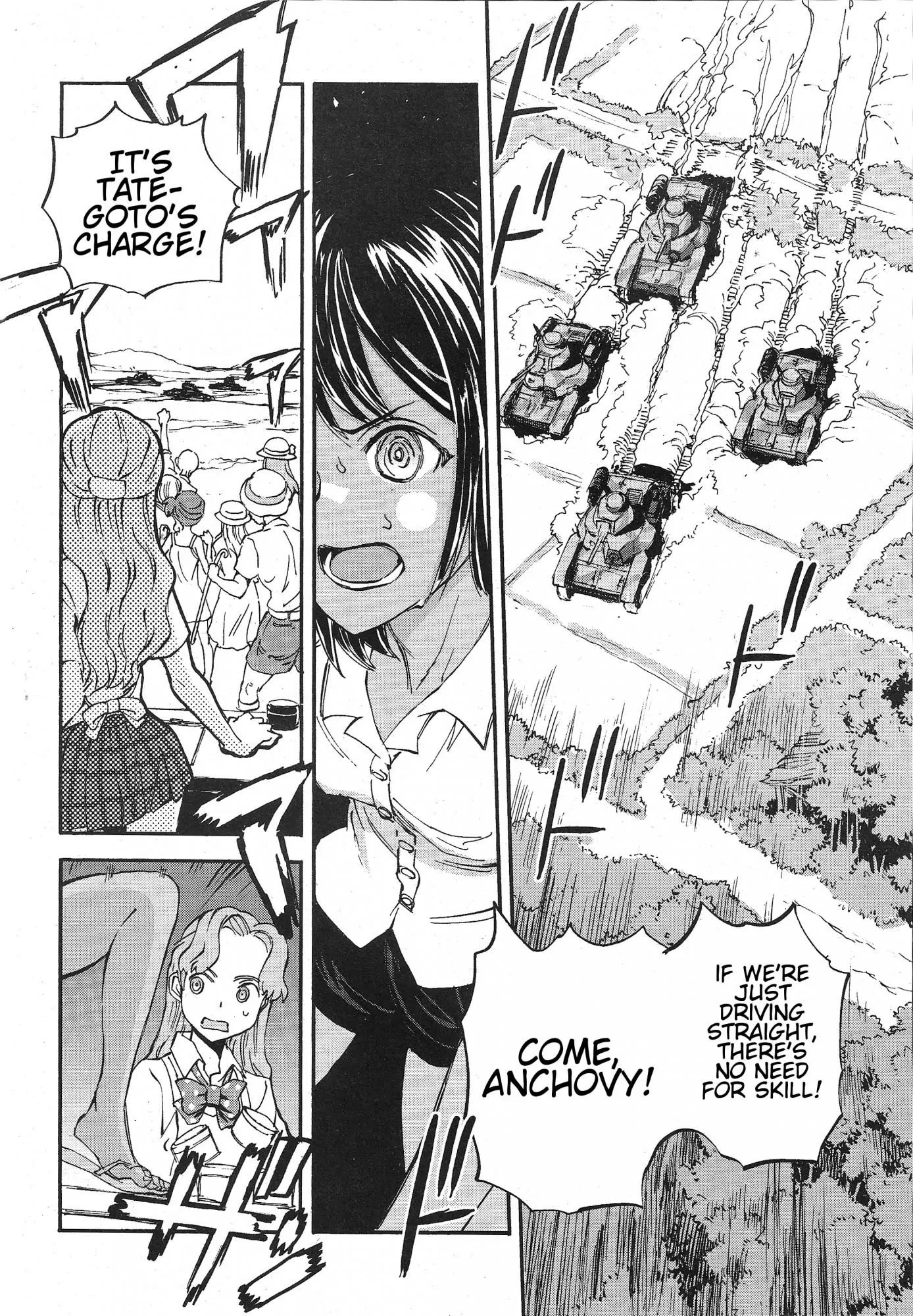 Girls & Panzer - Ribbon no Musha Chapter 14 page 25 - Chapter 14: Tategoto Highschool's Aung-san - Part 2