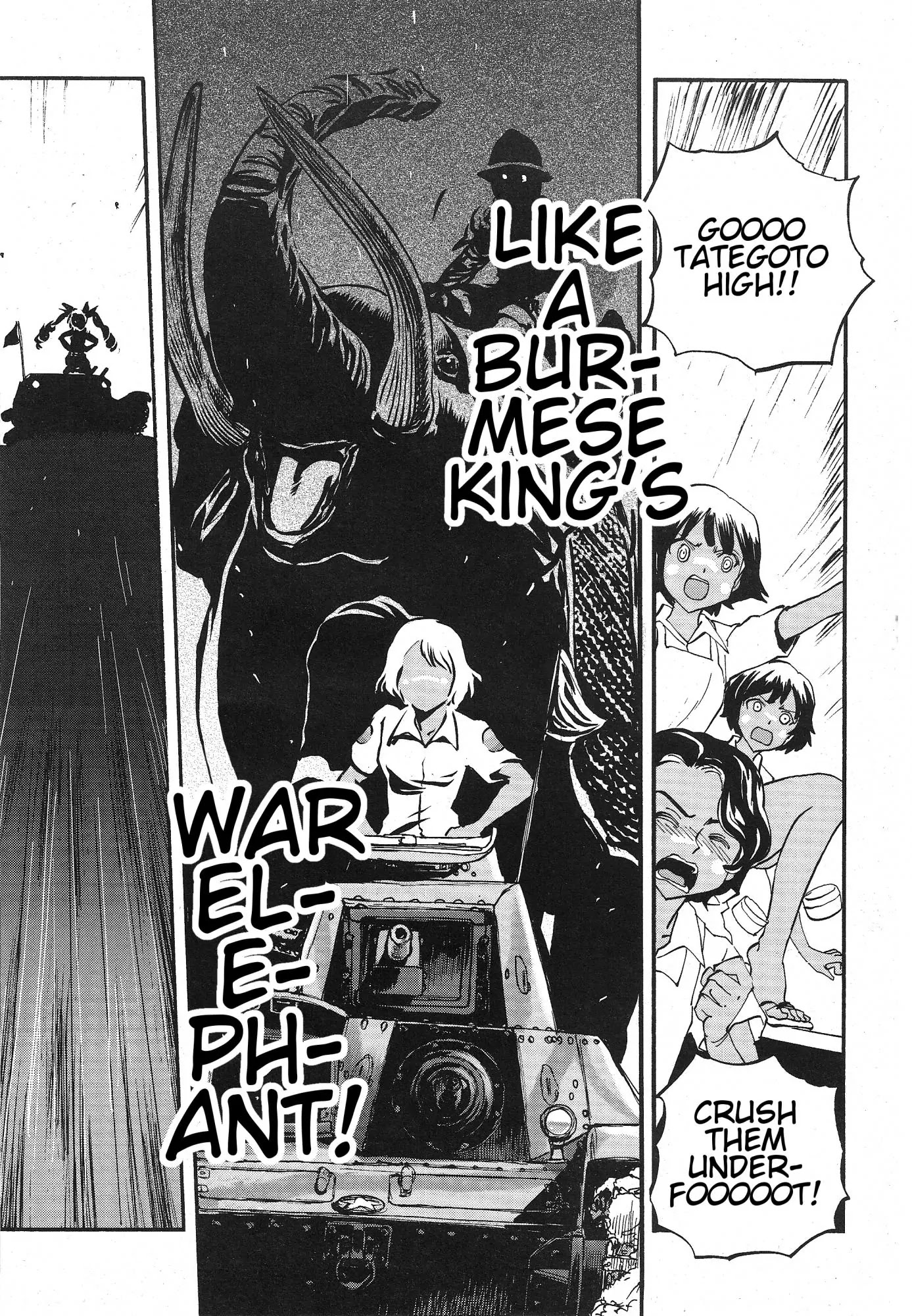 Girls & Panzer - Ribbon no Musha Chapter 14 page 26 - Chapter 14: Tategoto Highschool's Aung-san - Part 2