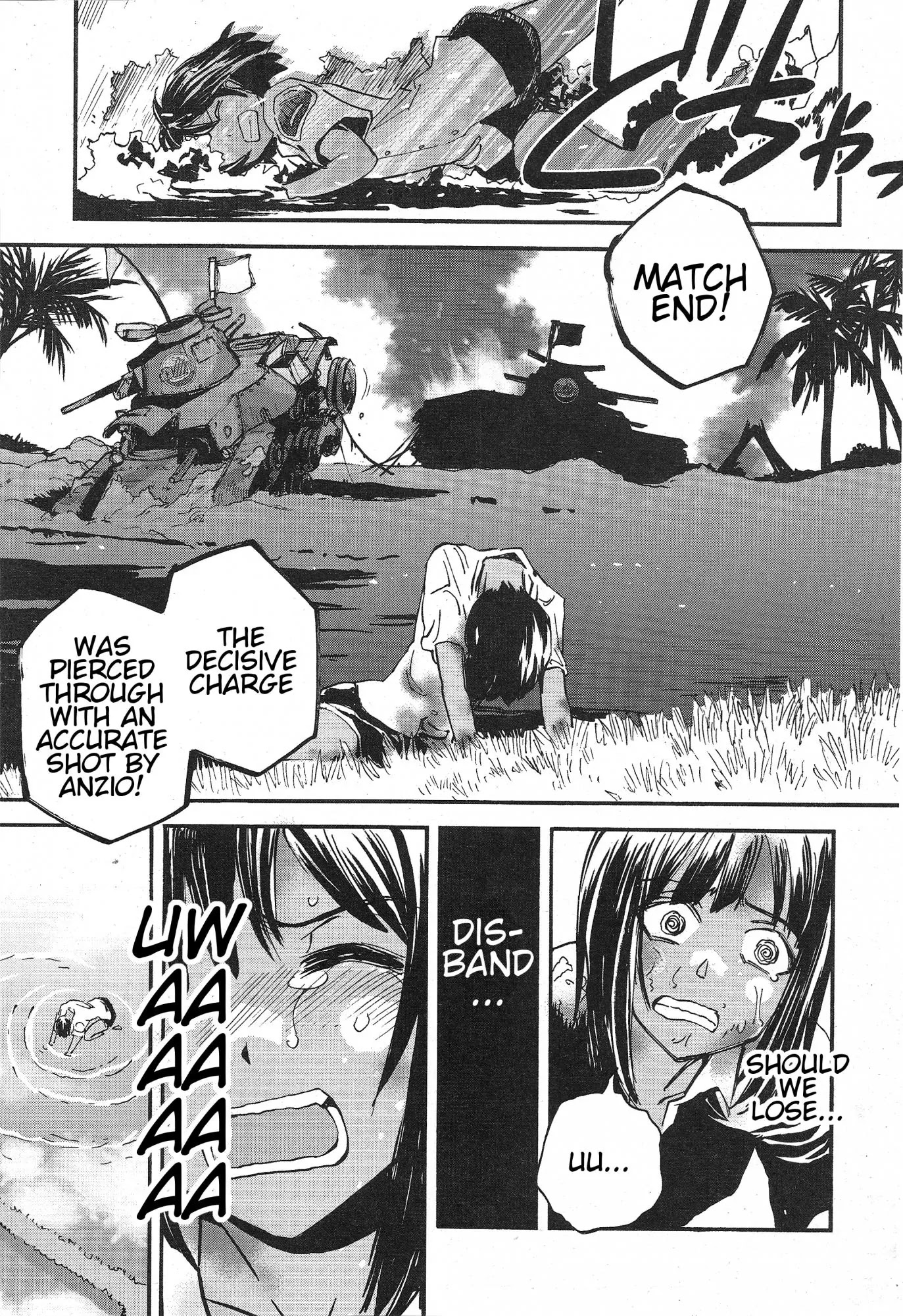 Girls & Panzer - Ribbon no Musha Chapter 14 page 30 - Chapter 14: Tategoto Highschool's Aung-san - Part 2