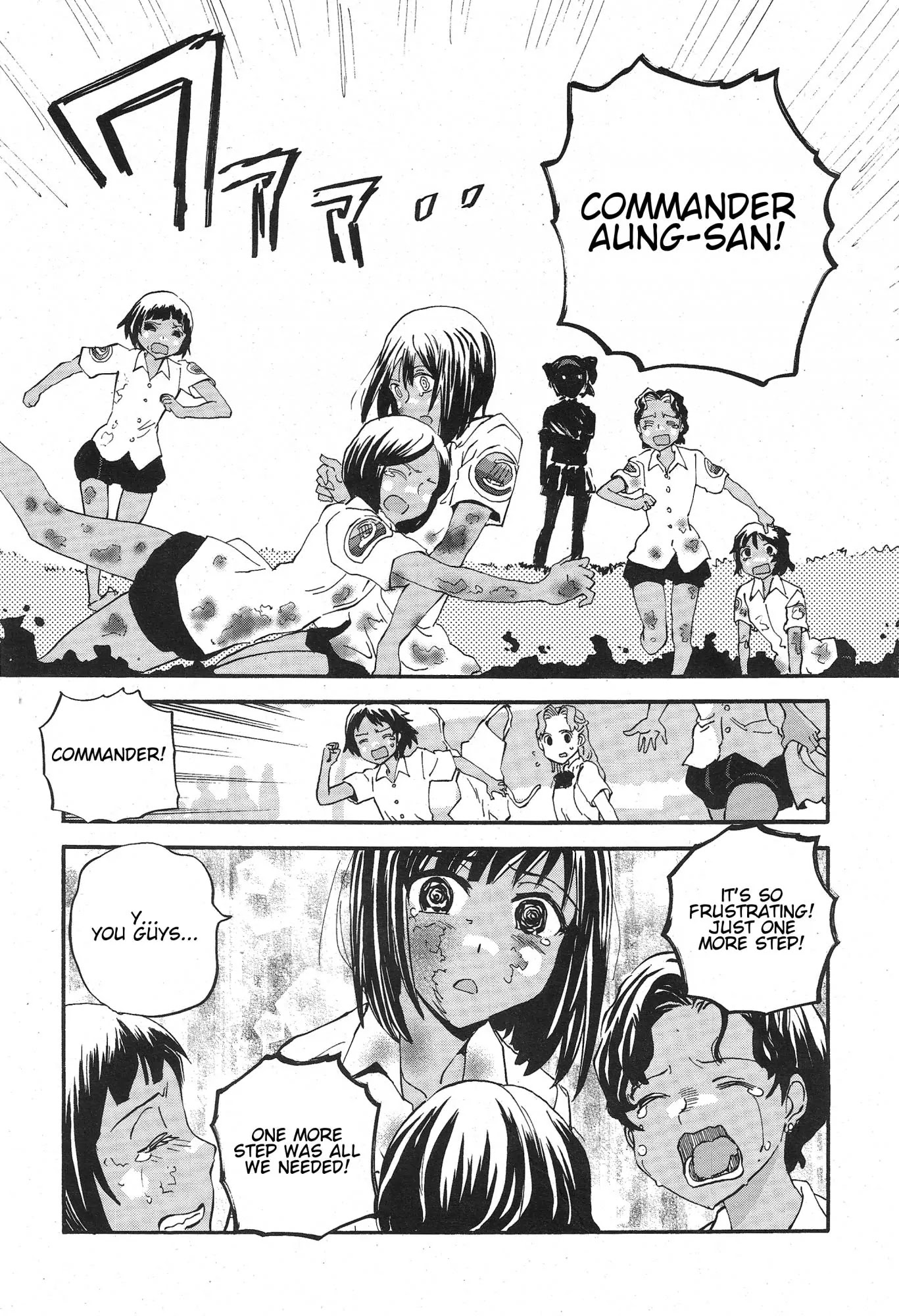 Girls & Panzer - Ribbon no Musha Chapter 14 page 31 - Chapter 14: Tategoto Highschool's Aung-san - Part 2