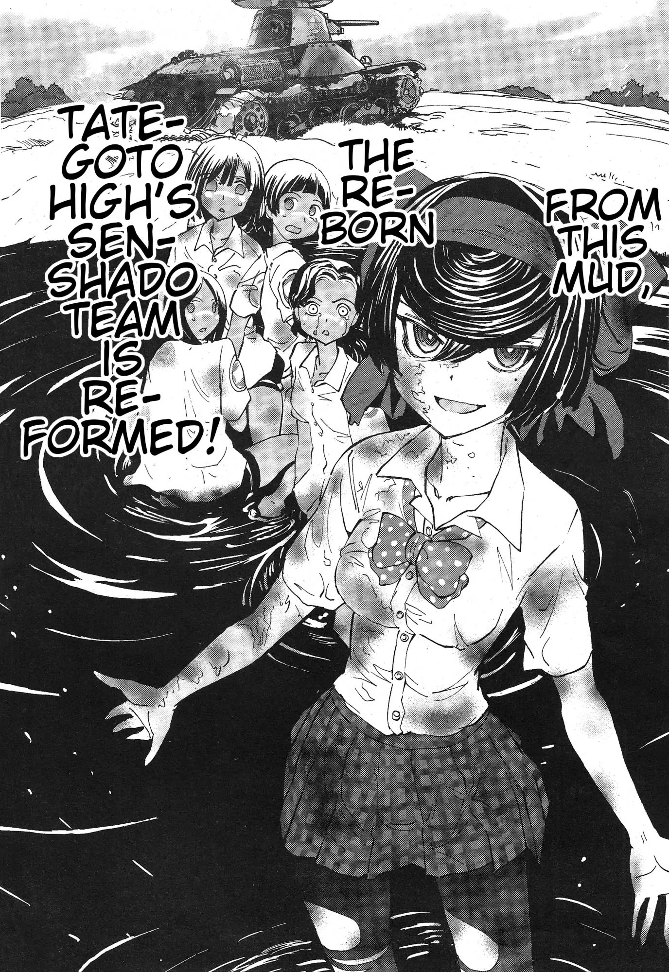 Girls & Panzer - Ribbon no Musha Chapter 14 page 33 - Chapter 14: Tategoto Highschool's Aung-san - Part 2