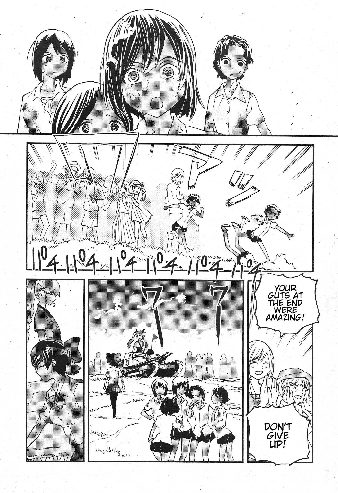 Girls & Panzer - Ribbon no Musha Chapter 14 page 34 - Chapter 14: Tategoto Highschool's Aung-san - Part 2