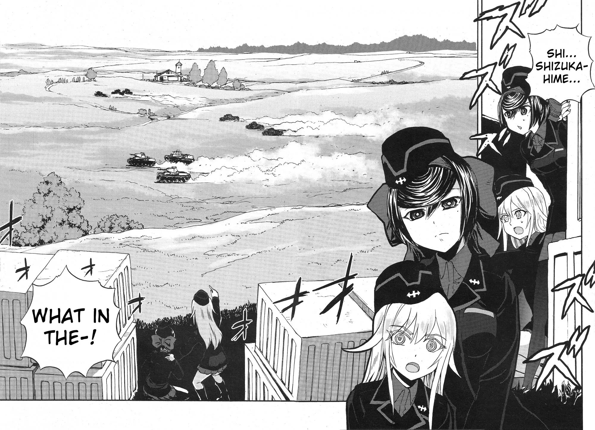 Girls & Panzer - Ribbon no Musha Chapter 15 page 10 - Chapter 15: Kuromorimine Strikes Back - Part 1