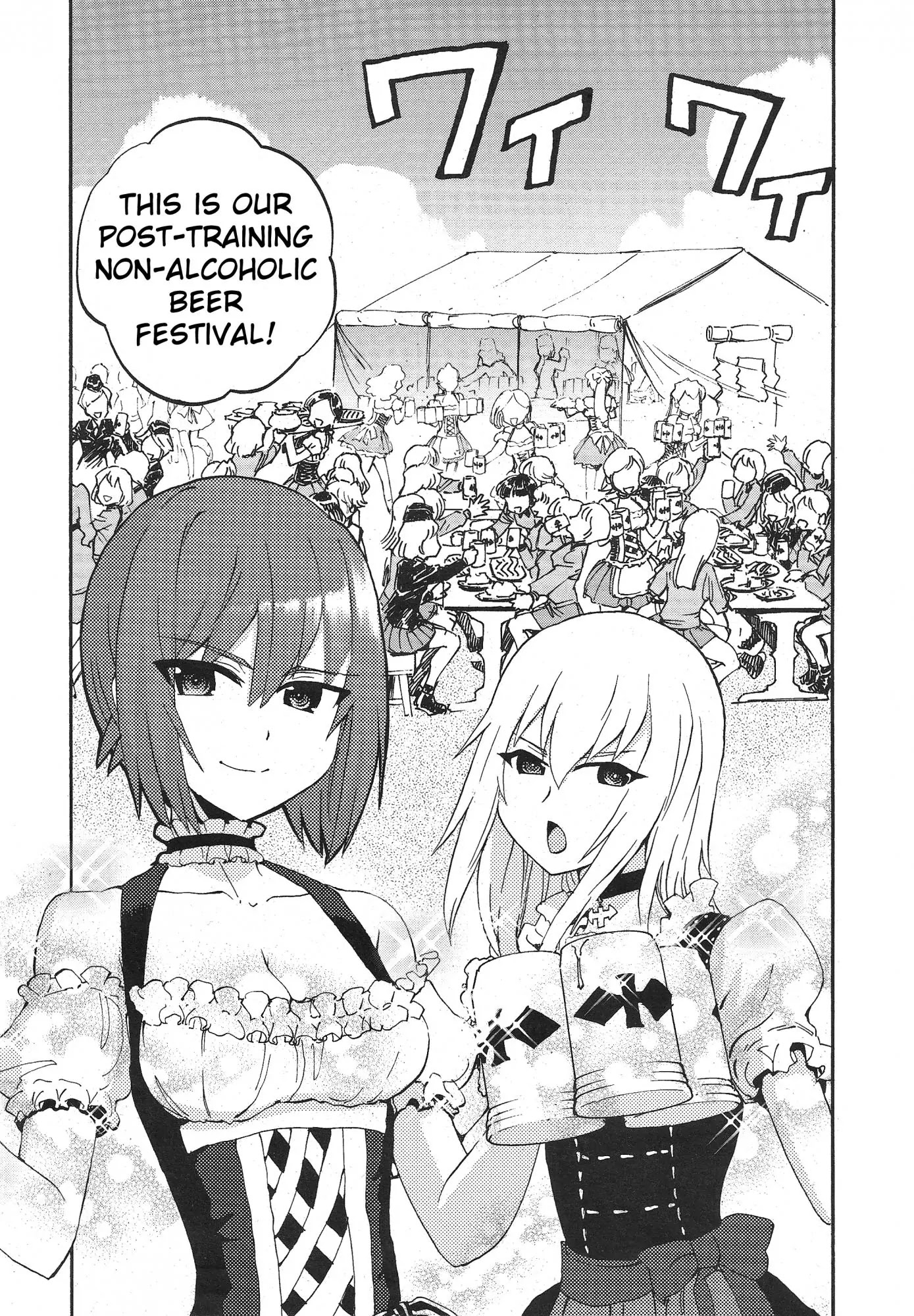 Girls & Panzer - Ribbon no Musha Chapter 15 page 17 - Chapter 15: Kuromorimine Strikes Back - Part 1