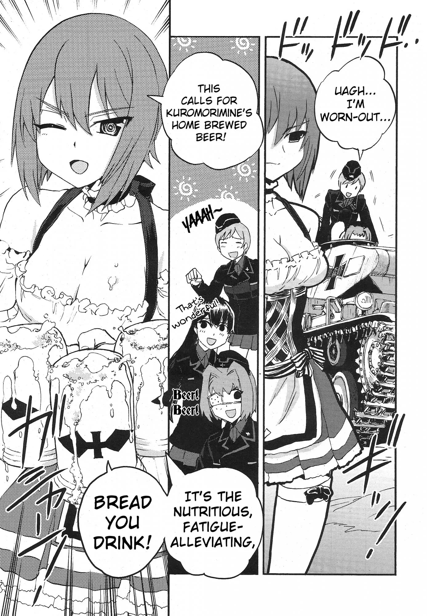 Girls & Panzer - Ribbon no Musha Chapter 15 page 18 - Chapter 15: Kuromorimine Strikes Back - Part 1