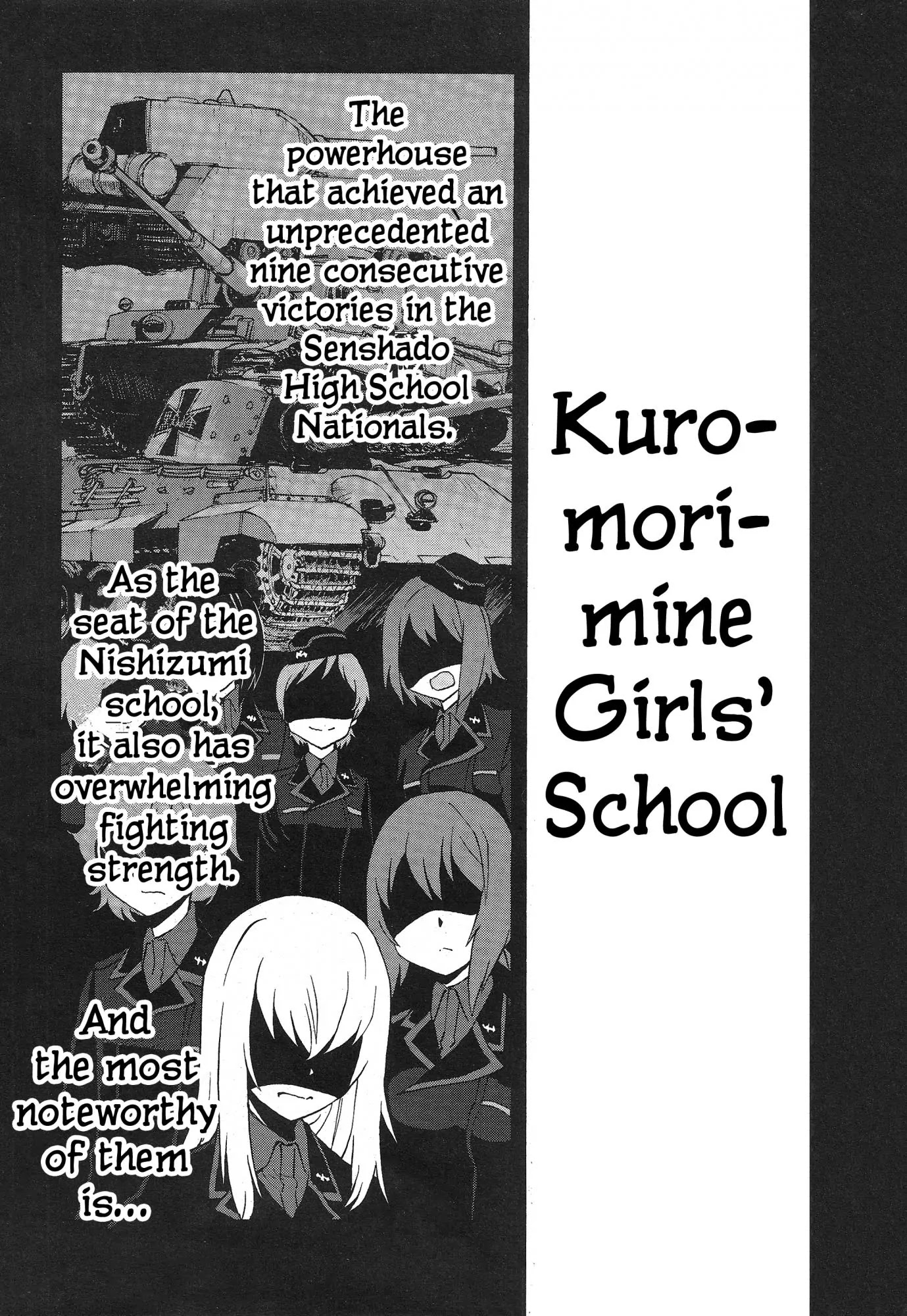 Girls & Panzer - Ribbon no Musha Chapter 15 page 2 - Chapter 15: Kuromorimine Strikes Back - Part 1