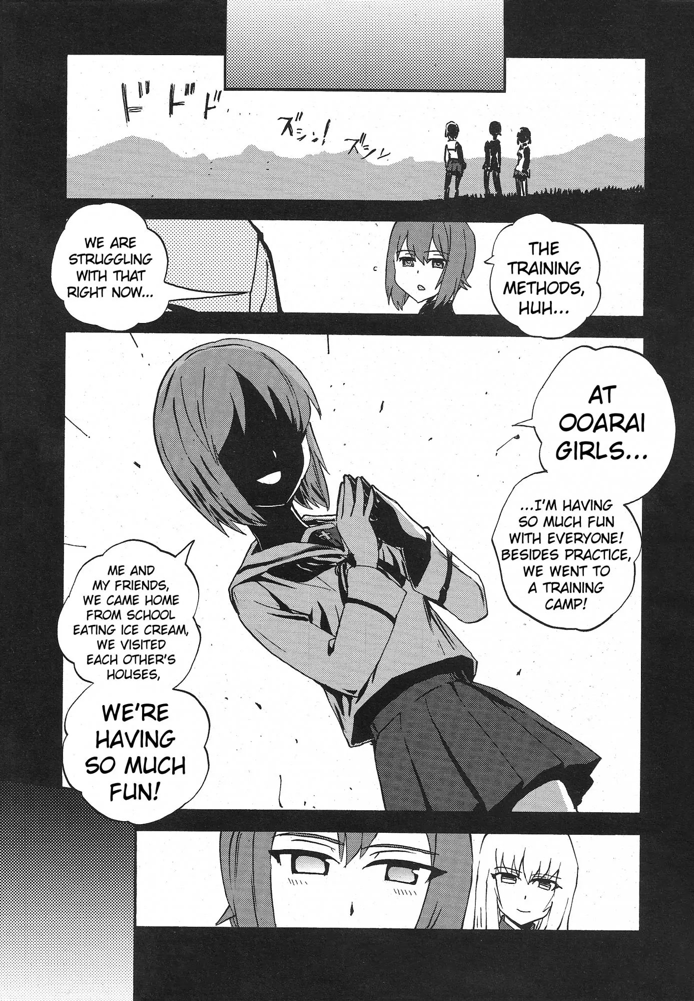 Girls & Panzer - Ribbon no Musha Chapter 15 page 22 - Chapter 15: Kuromorimine Strikes Back - Part 1