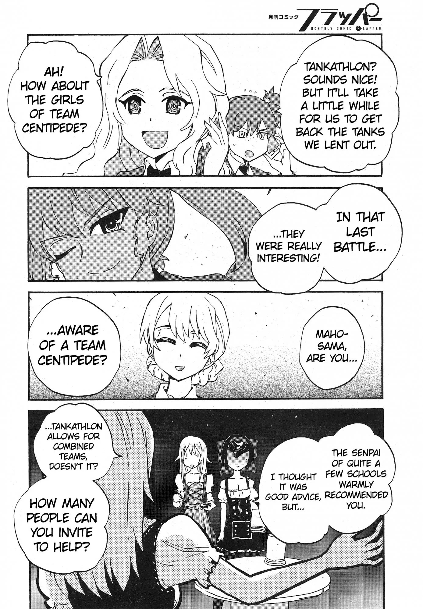 Girls & Panzer - Ribbon no Musha Chapter 15 page 27 - Chapter 15: Kuromorimine Strikes Back - Part 1