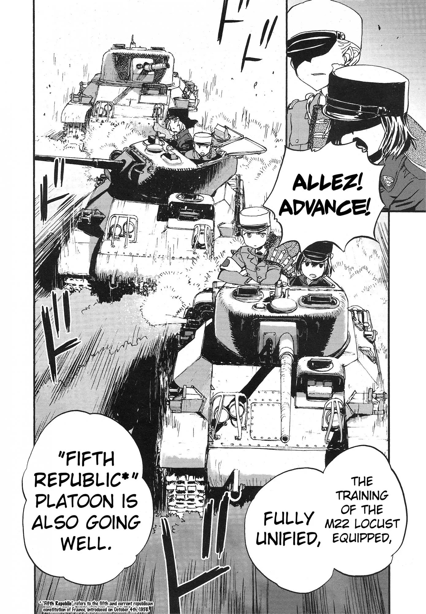 Girls & Panzer - Ribbon no Musha Chapter 15 page 37 - Chapter 15: Kuromorimine Strikes Back - Part 1