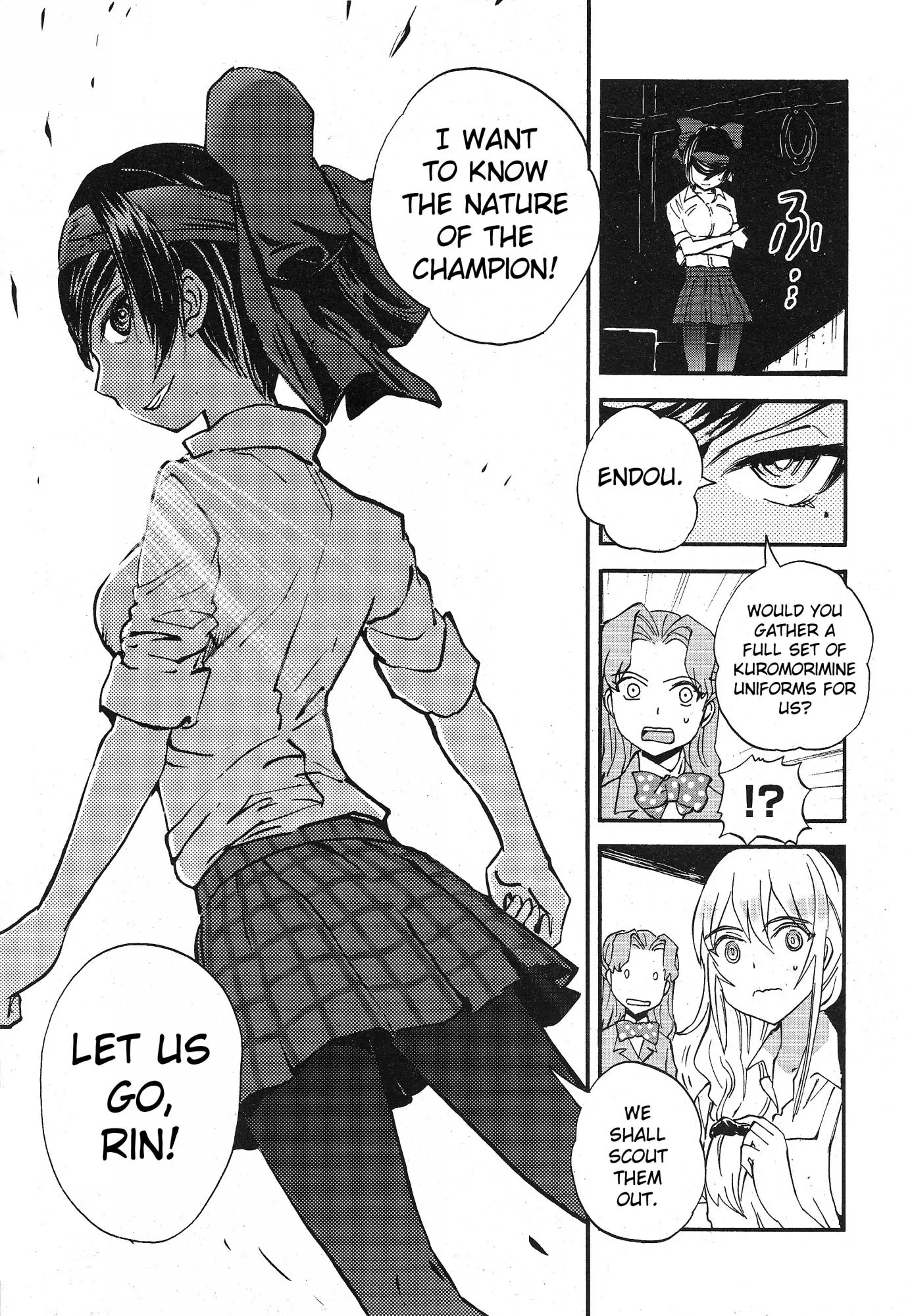 Girls & Panzer - Ribbon no Musha Chapter 15 page 5 - Chapter 15: Kuromorimine Strikes Back - Part 1