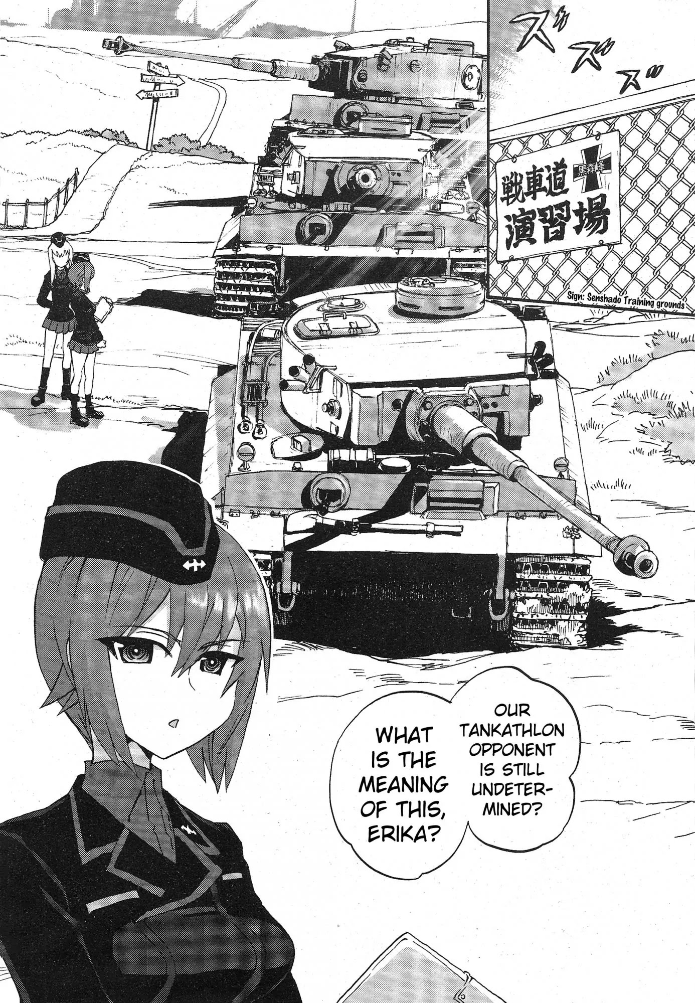 Girls & Panzer - Ribbon no Musha Chapter 15 page 8 - Chapter 15: Kuromorimine Strikes Back - Part 1