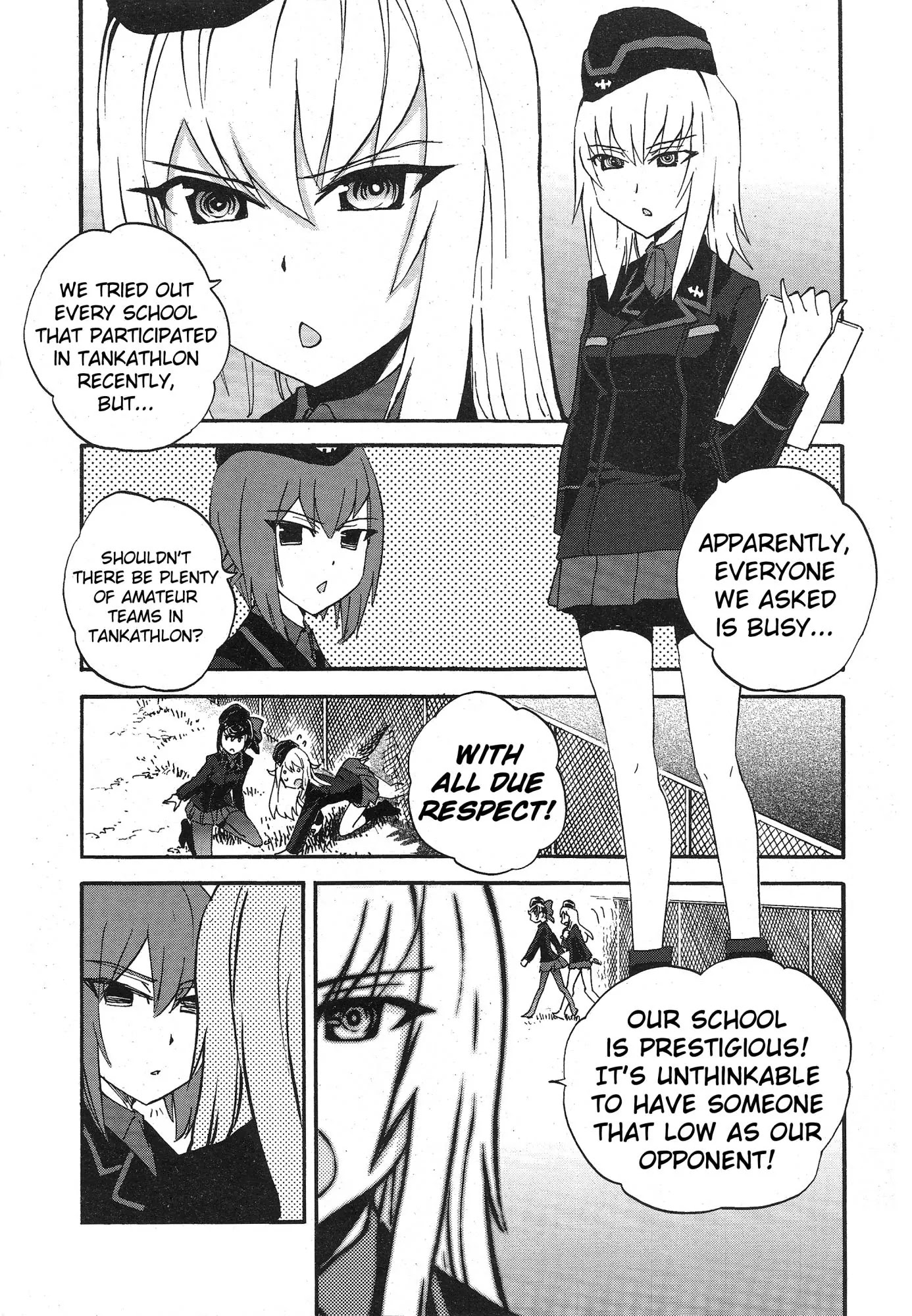 Girls & Panzer - Ribbon no Musha Chapter 15 page 9 - Chapter 15: Kuromorimine Strikes Back - Part 1