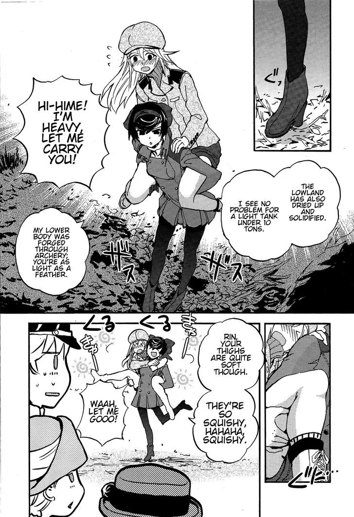 Girls & Panzer - Ribbon no Musha Chapter 16 page 13 - Chapter 16 : Kuromorimine Strikes Back - Part 2