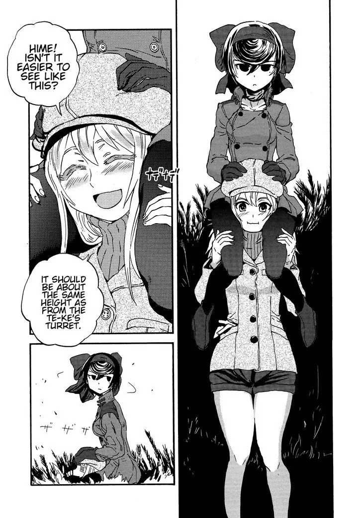 Girls & Panzer - Ribbon no Musha Chapter 16 page 14 - Chapter 16 : Kuromorimine Strikes Back - Part 2