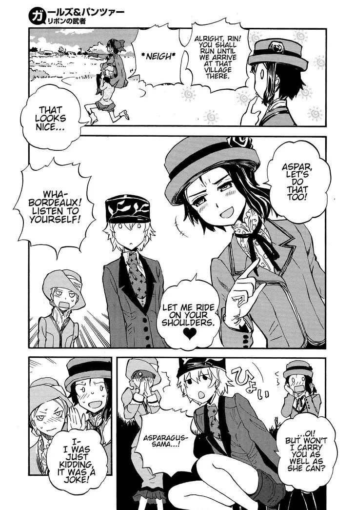 Girls & Panzer - Ribbon no Musha Chapter 16 page 15 - Chapter 16 : Kuromorimine Strikes Back - Part 2