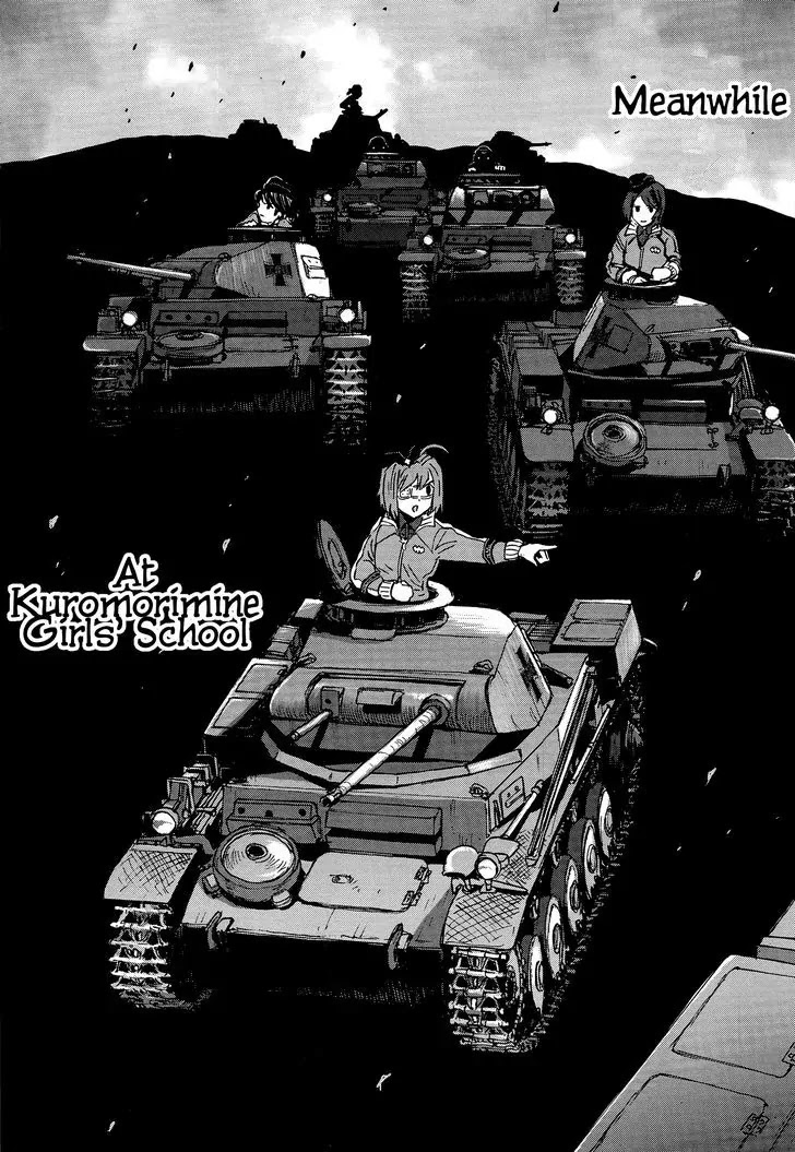 Girls & Panzer - Ribbon no Musha Chapter 16 page 18 - Chapter 16 : Kuromorimine Strikes Back - Part 2